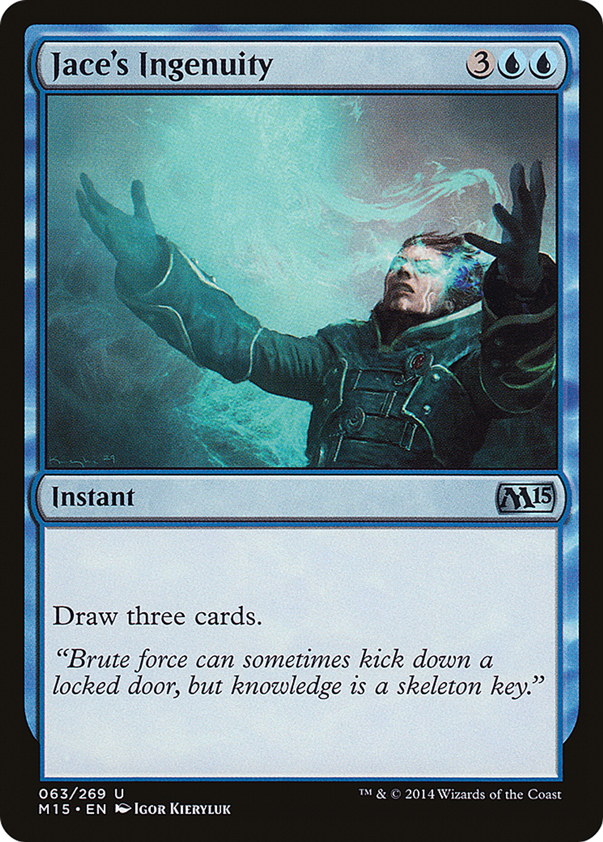 Jace's Ingenuity — Magic 2015 — Magic: The Gathering
