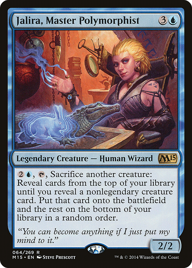 Jalira, Master Polymorphist — Magic 2015 — Magic: The Gathering
