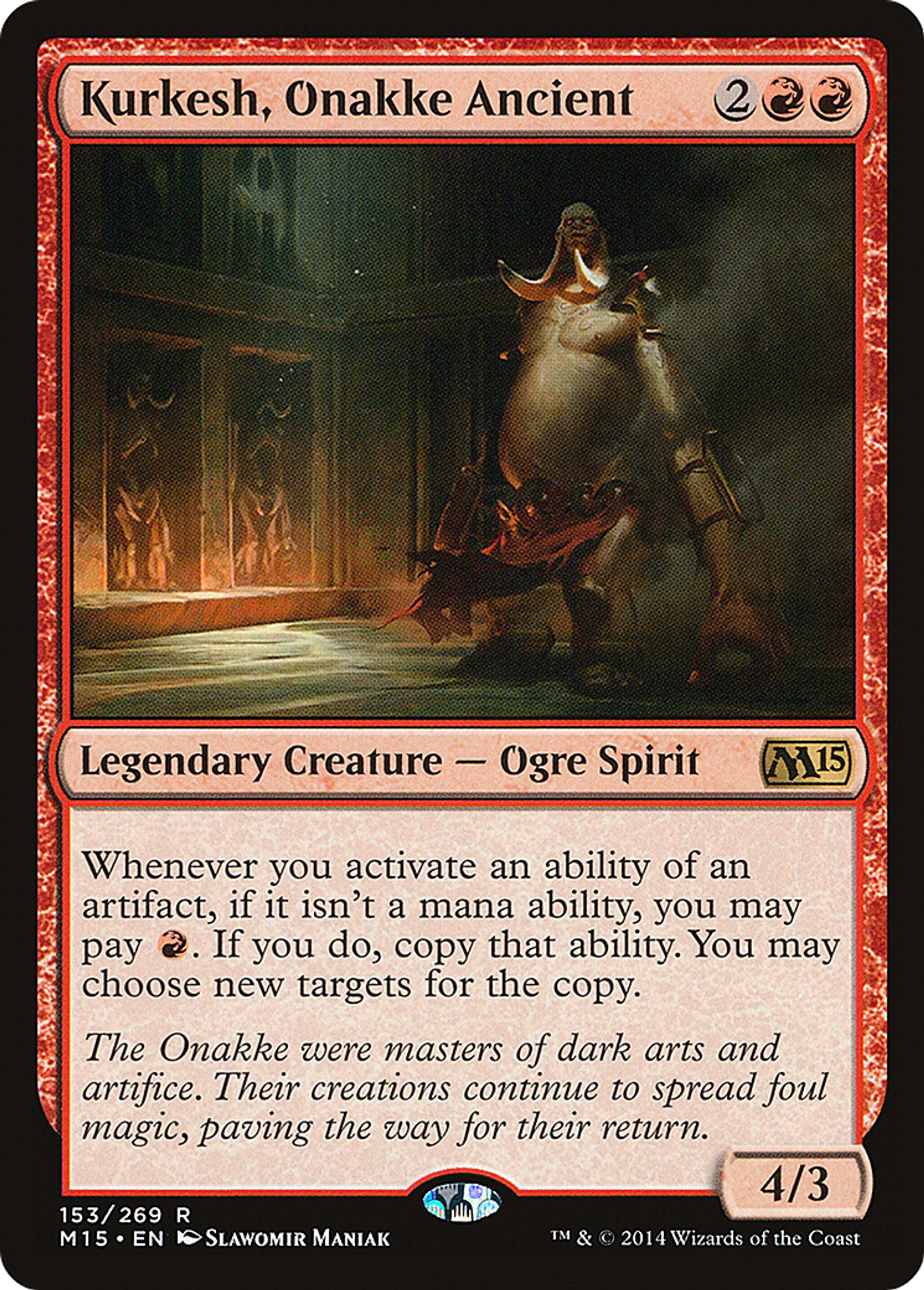 Kurkesh, Onakke Ancient — Magic 2015 — Magic: The Gathering