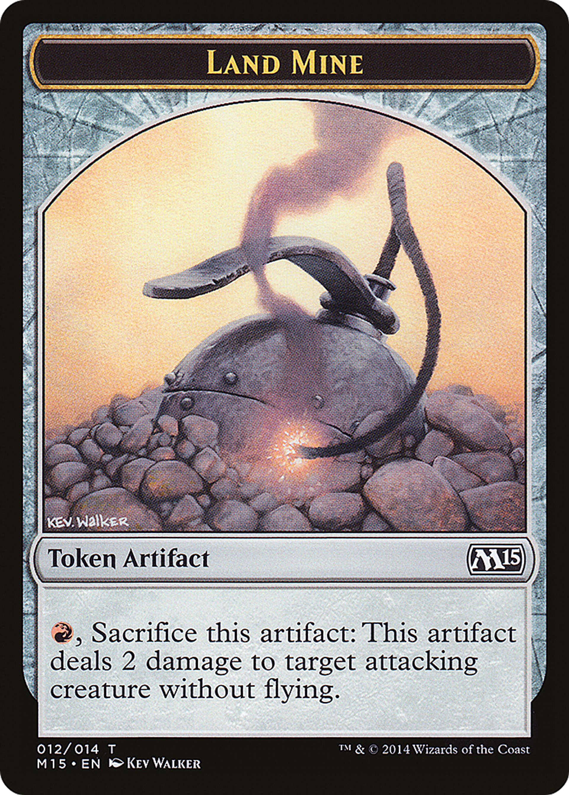 Land Mine — Magic 2015 — Magic: The Gathering