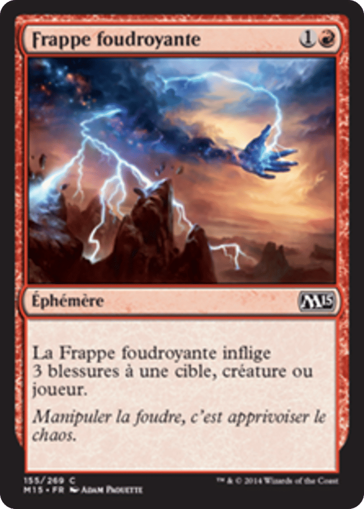 Frappe foudroyante — Magic 2015 — Magic: The Gathering