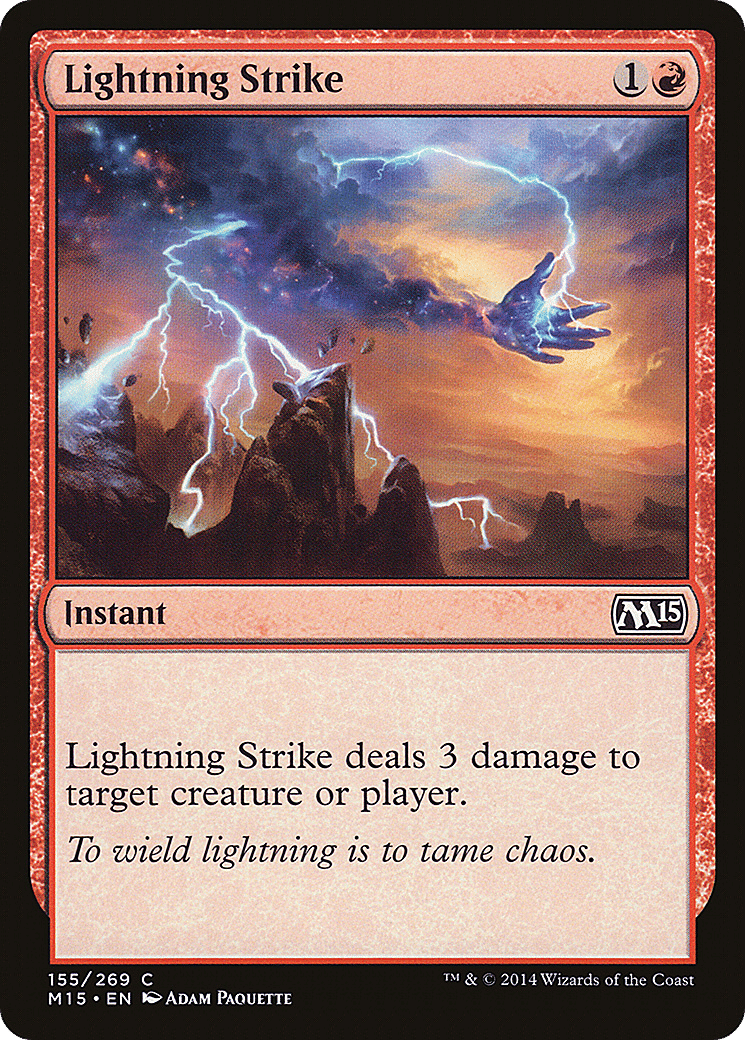 Lightning Strike — Magic 2015 — Magic: The Gathering