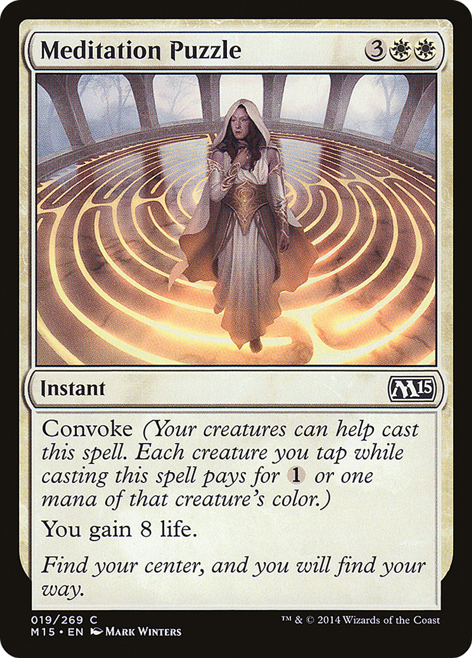 Meditation Puzzle — Magic 2015 — Magic: The Gathering