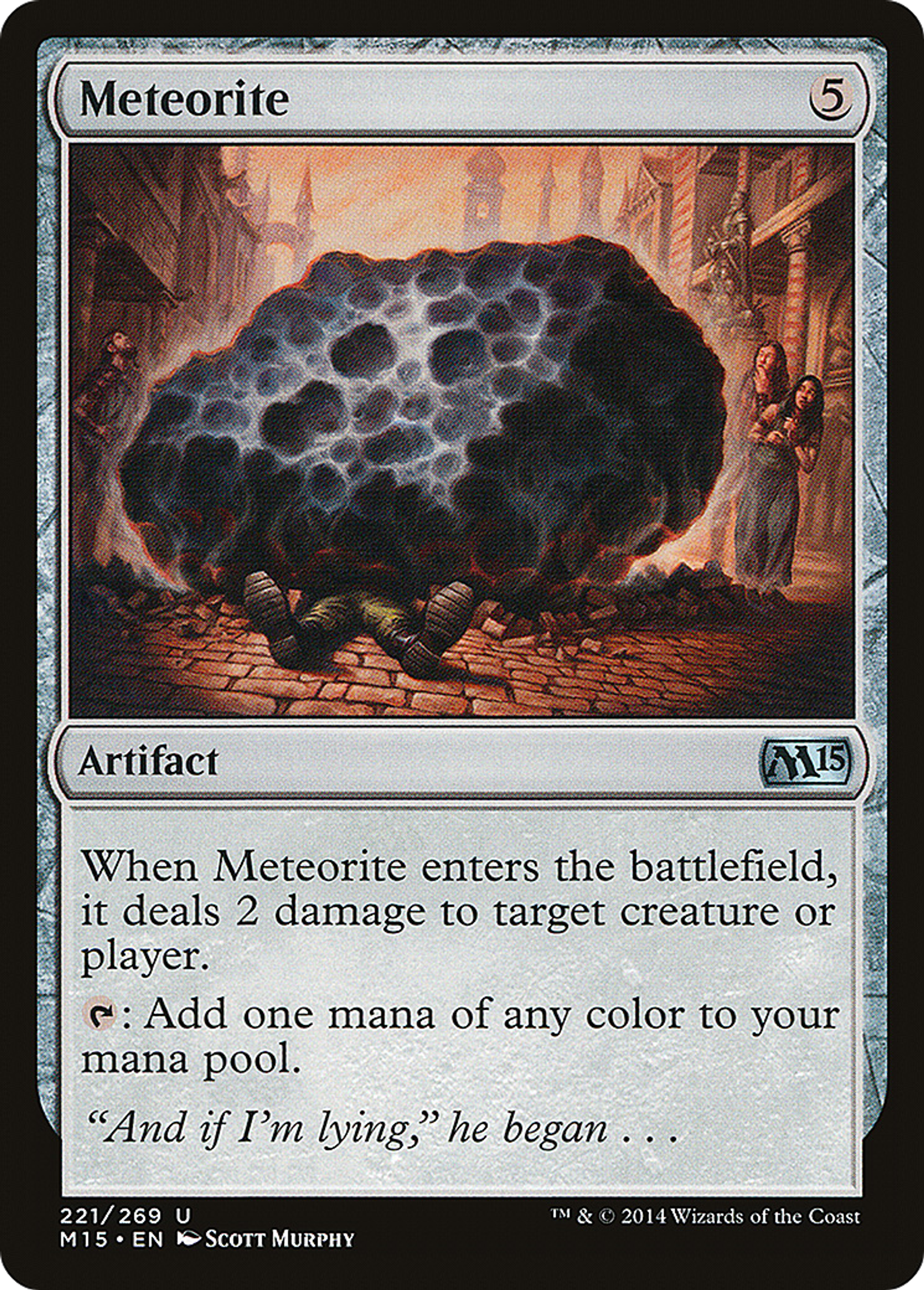Meteorite — Magic 2015 — Magic: The Gathering