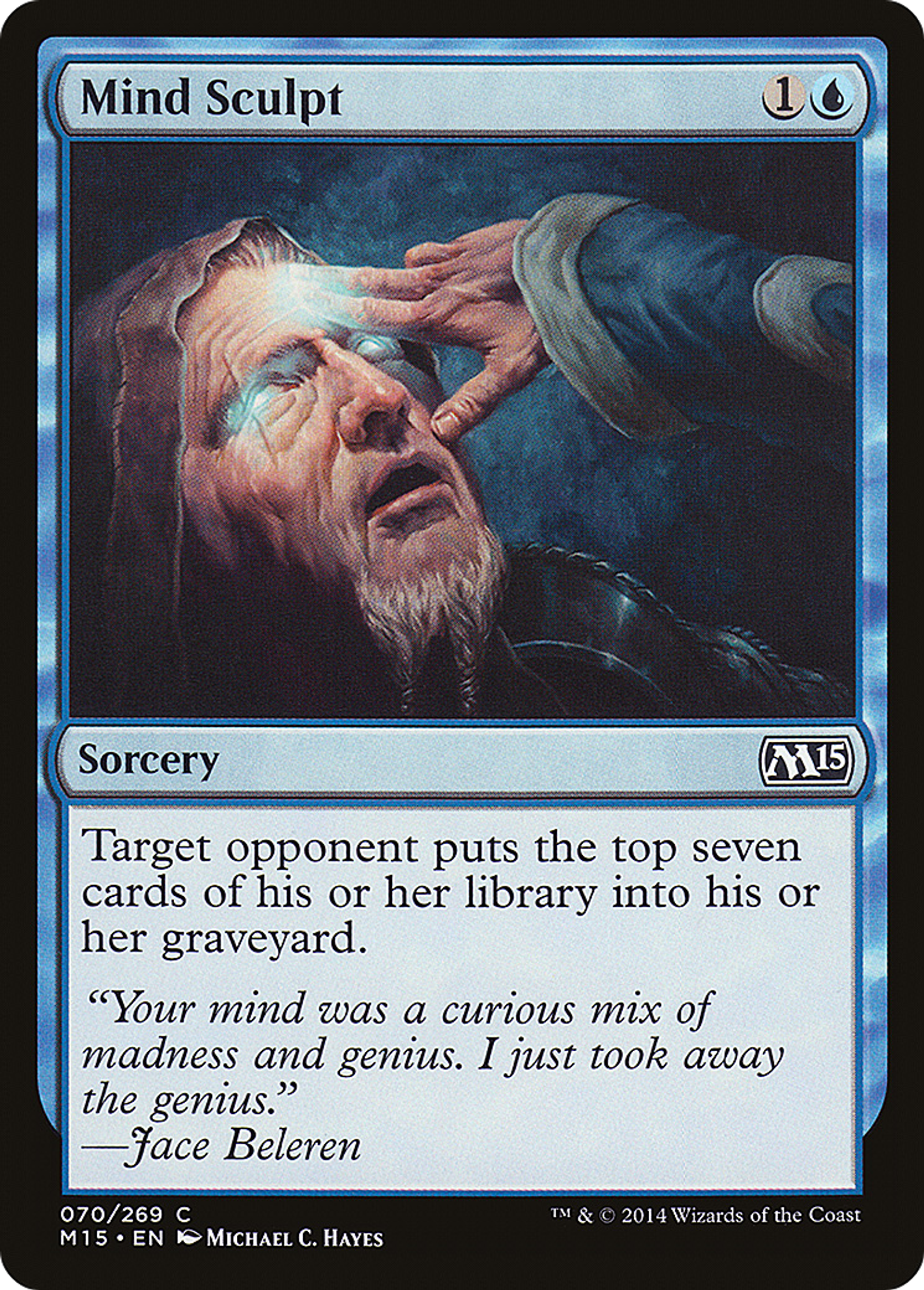 Mind Sculpt — Magic 2015 — Magic: The Gathering