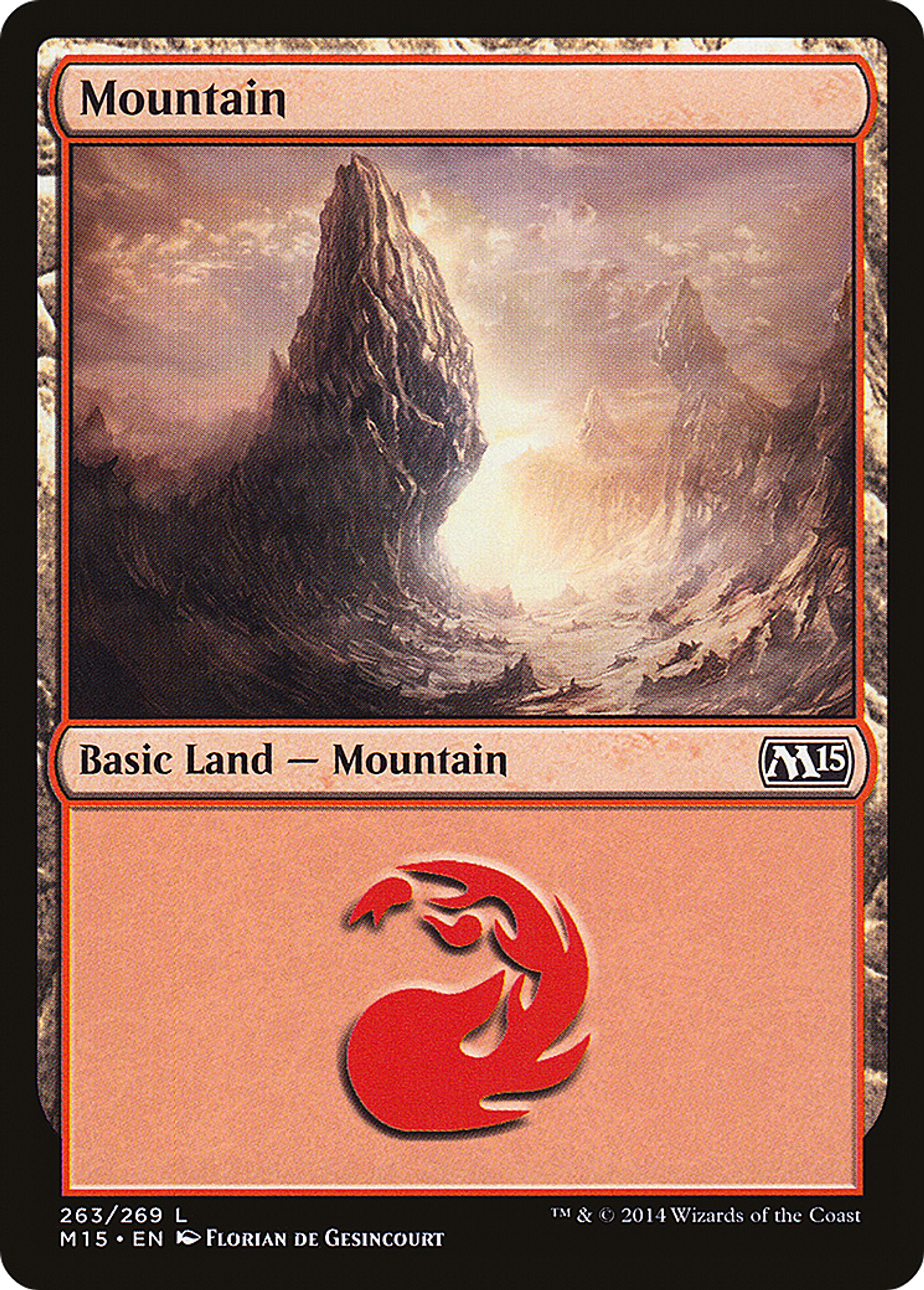 Mountain — Magic 2015 — Magic: The Gathering