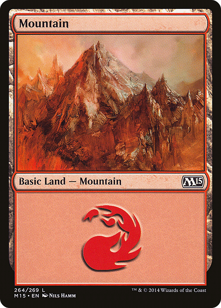 Mountain — Magic 2015 — Magic: The Gathering