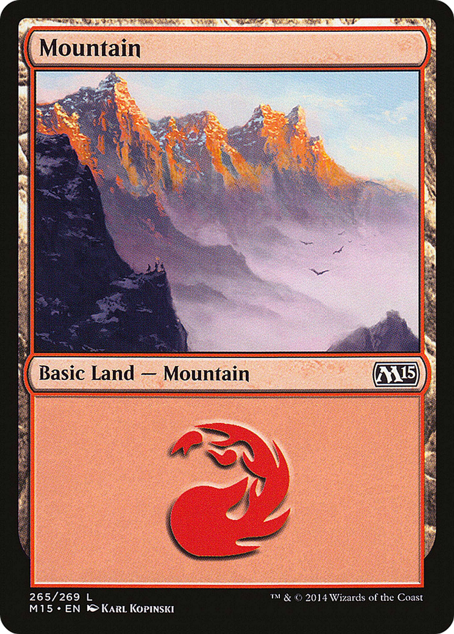 Mountain — Magic 2015 — Magic: The Gathering