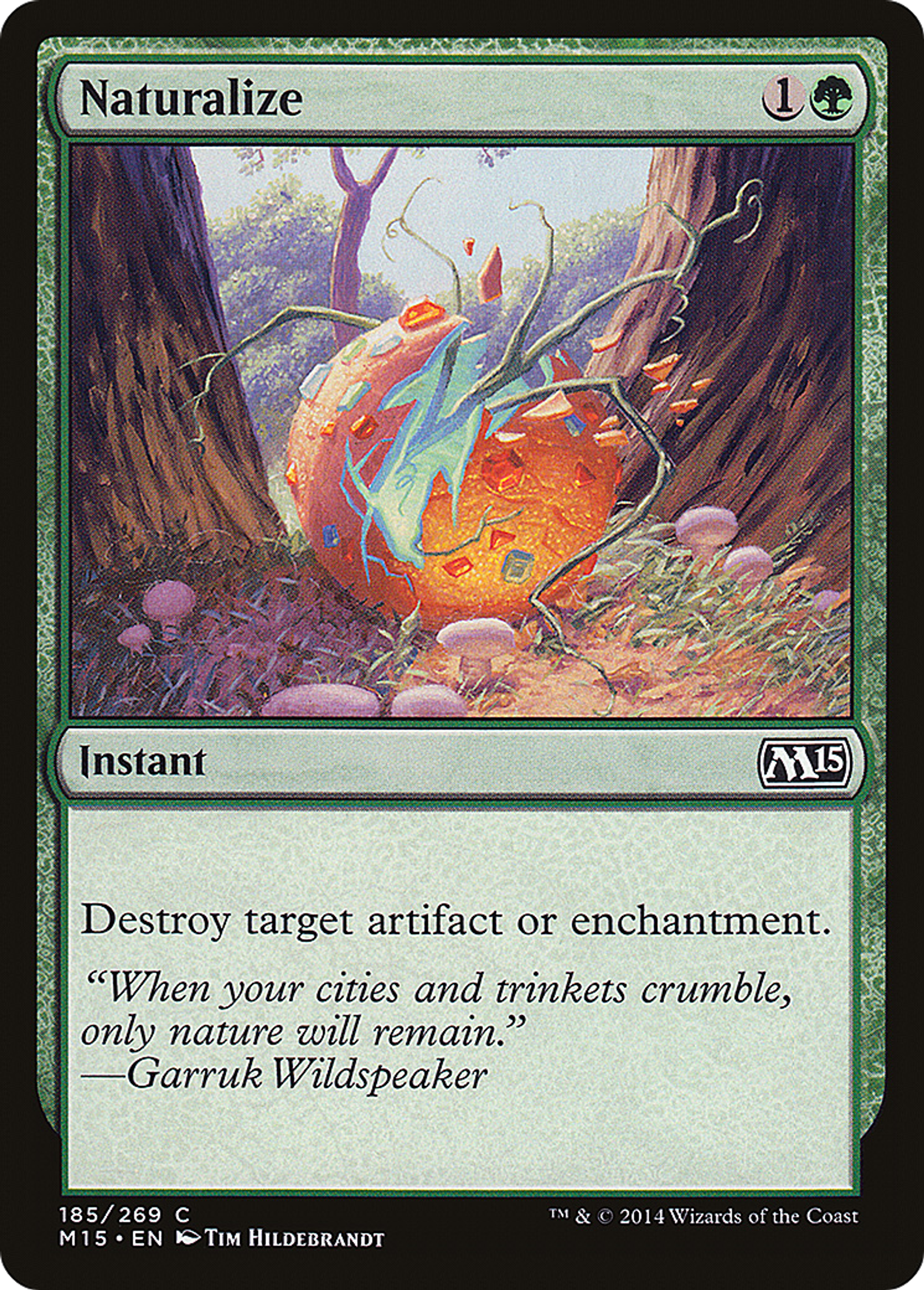 Naturalize — Magic 2015 — Magic: The Gathering
