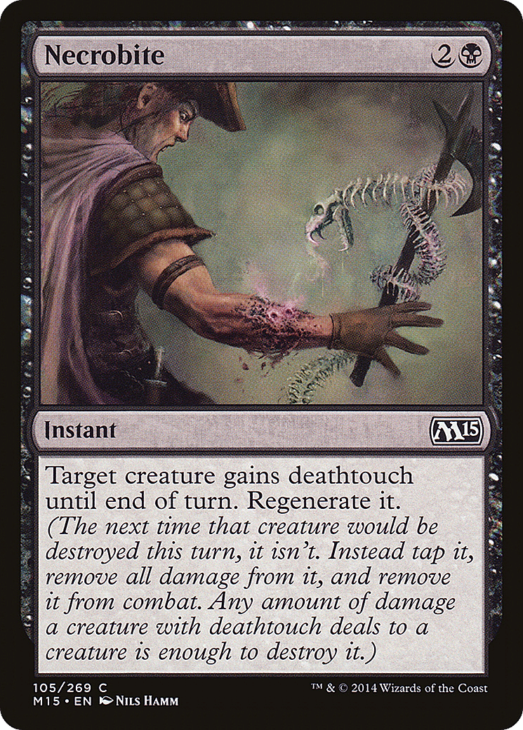 Necrobite — Magic 2015 — Magic: The Gathering
