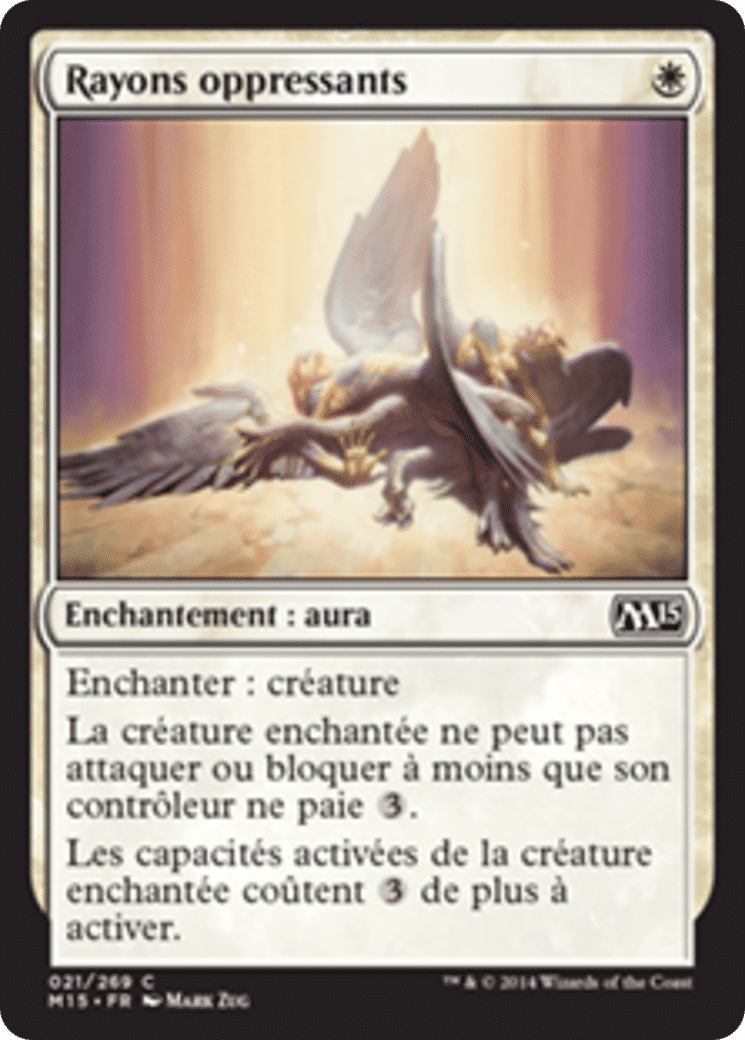 Rayons oppressants — Magic 2015 — Magic: The Gathering
