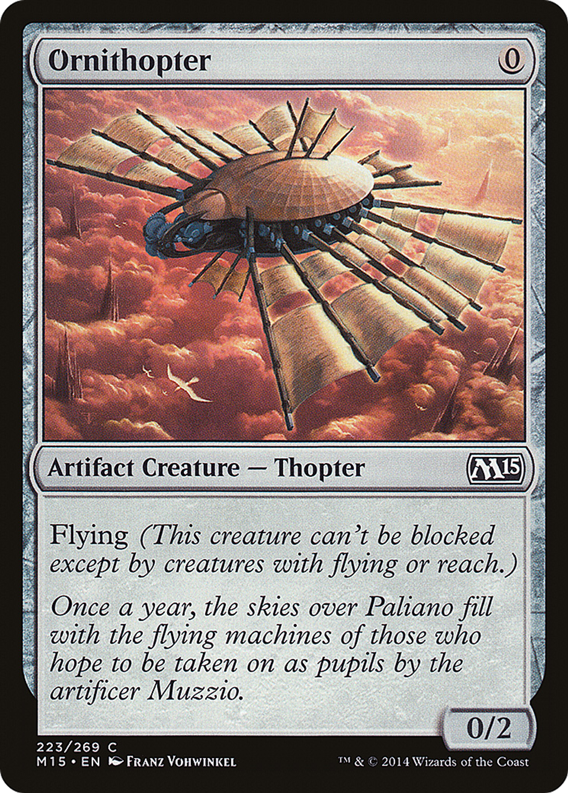 Ornithopter — Magic 2015 — Magic: The Gathering