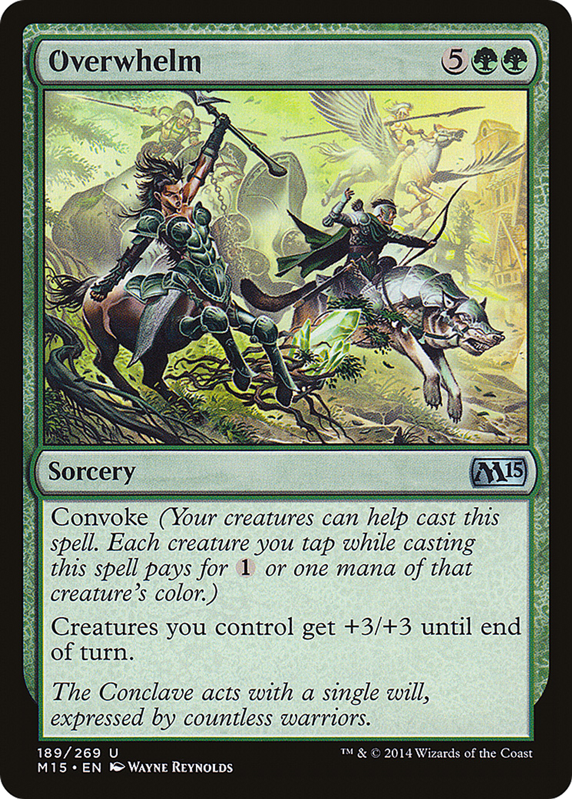 Overwhelm — Magic 2015 — Magic: The Gathering