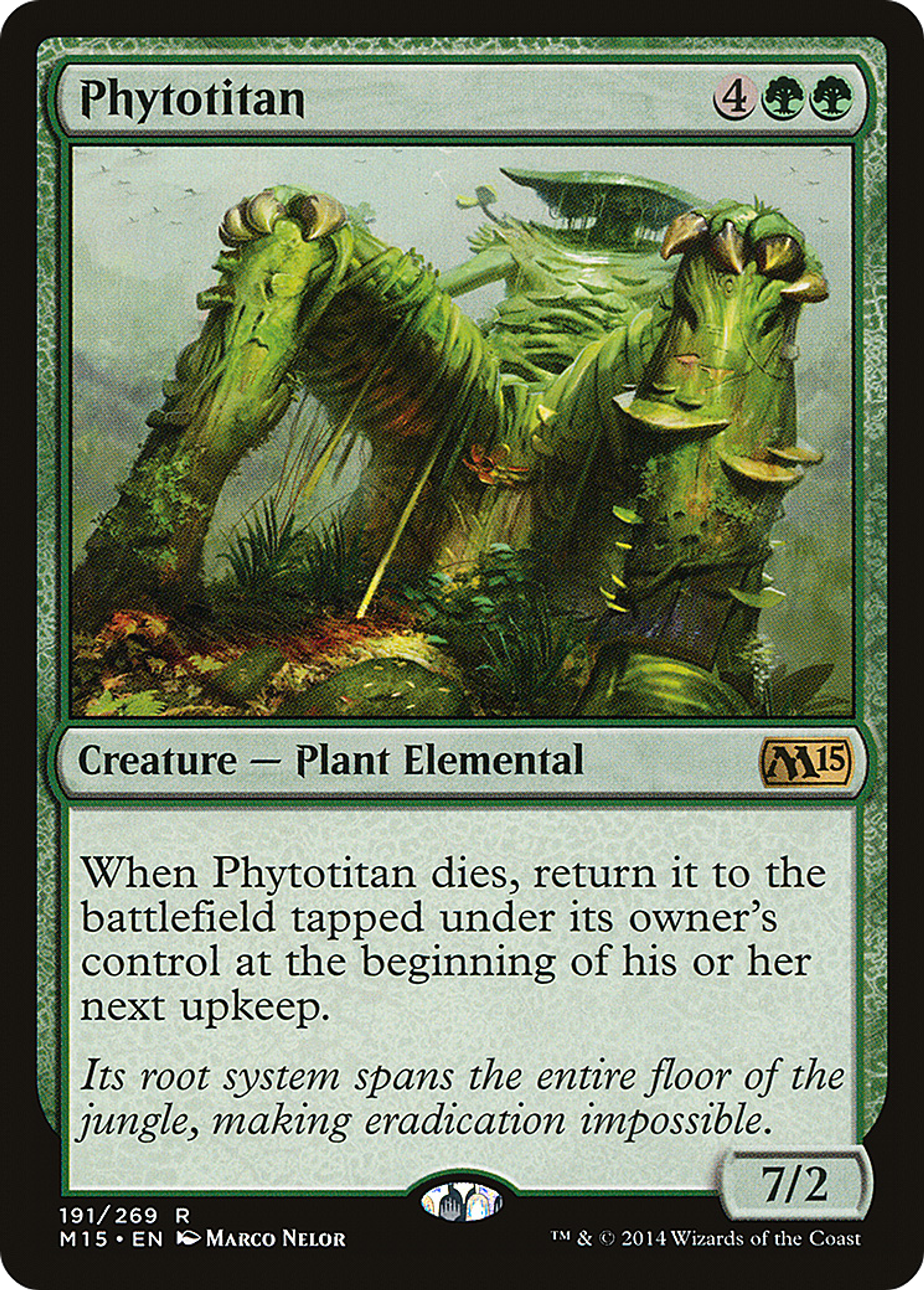 Phytotitan — Magic 2015 — Magic: The Gathering
