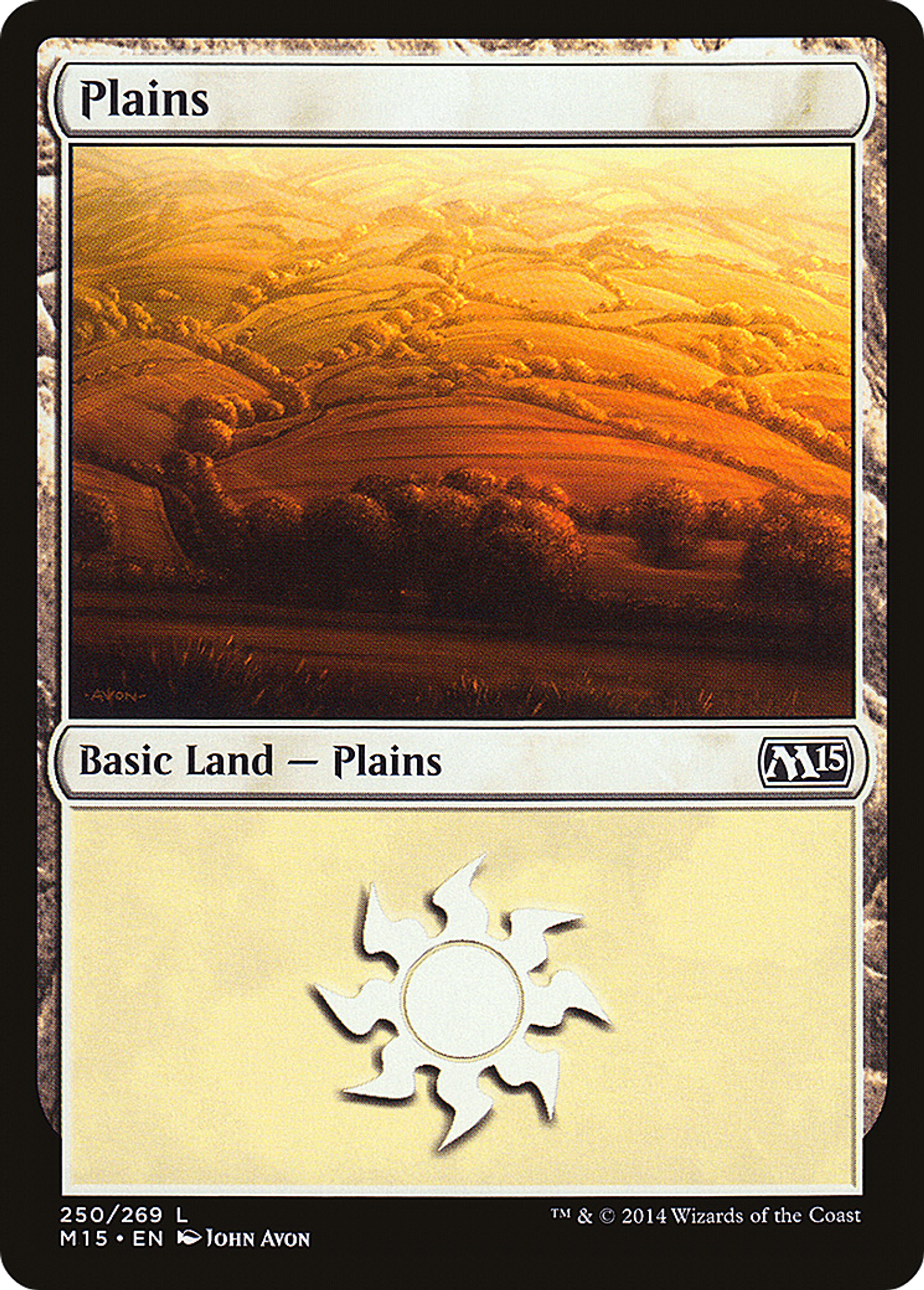 Plains — Magic 2015 — Magic: The Gathering