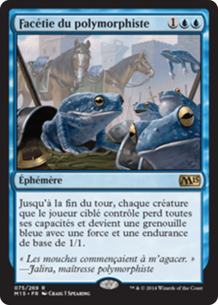 Facétie du polymorphiste — Magic 2015 — Magic: The Gathering