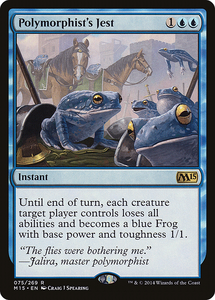 Polymorphist's Jest — Magic 2015 — Magic: The Gathering