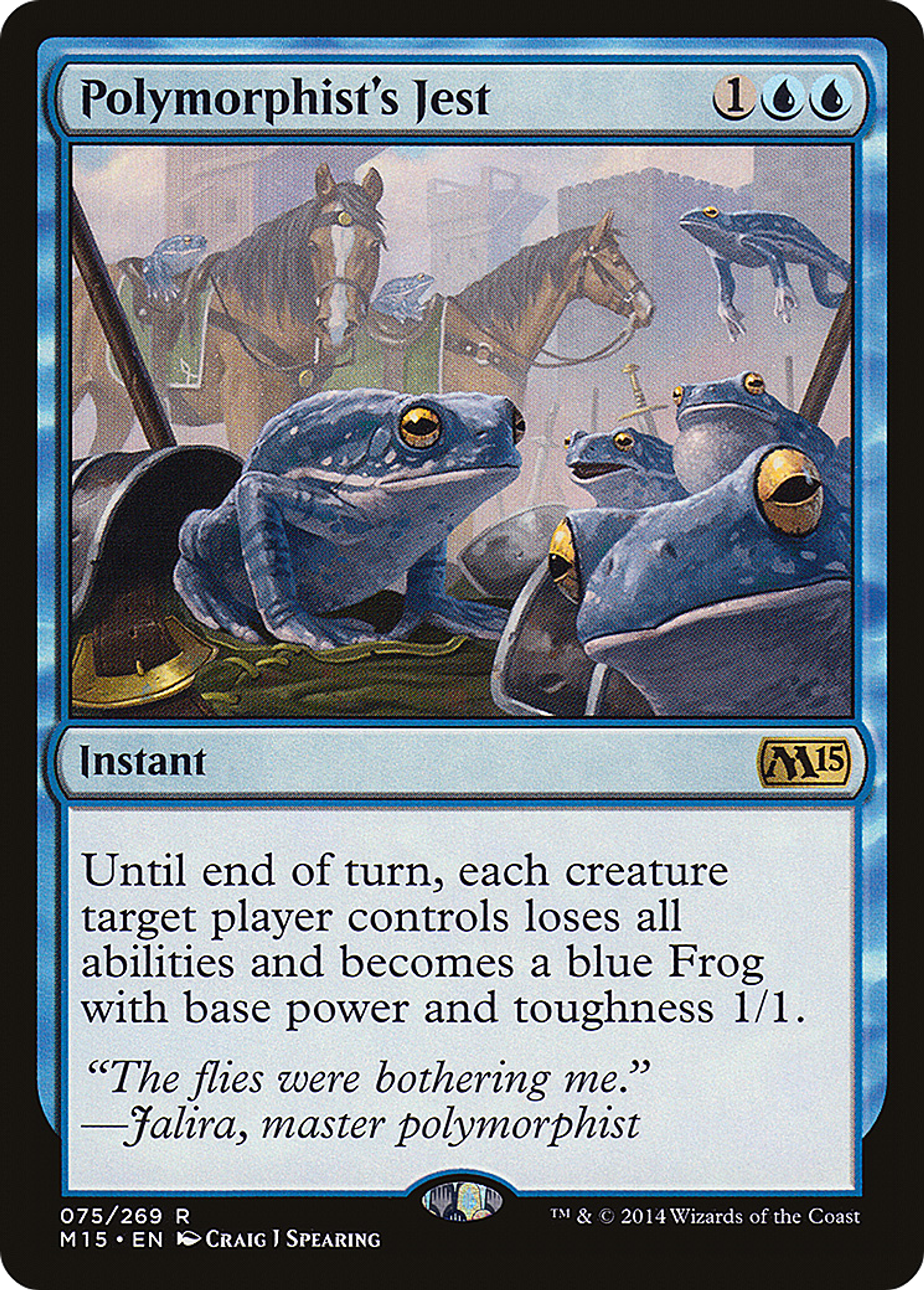 Polymorphist's Jest — Magic 2015 — Magic: The Gathering