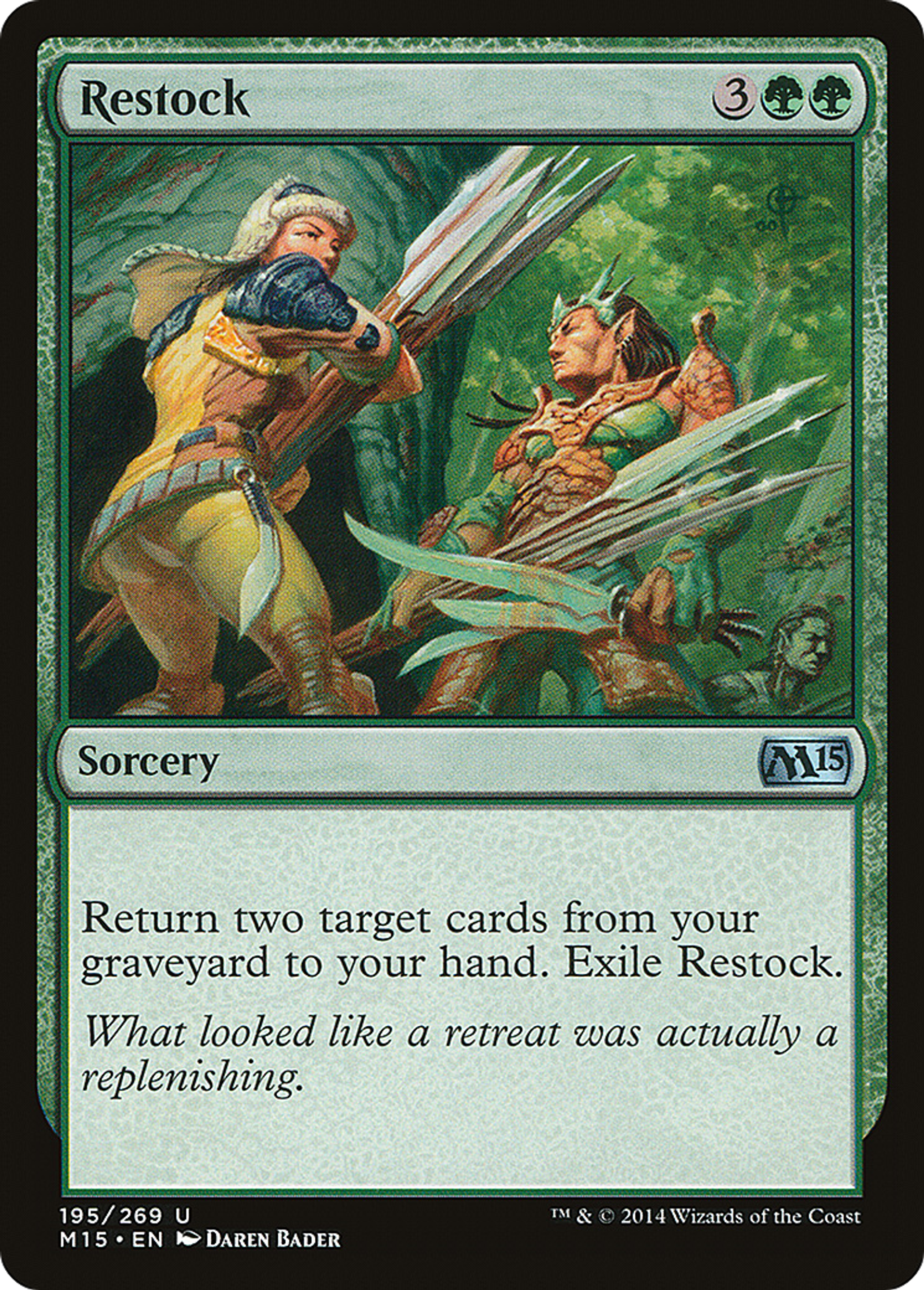 Restock — Magic 2015 — Magic: The Gathering