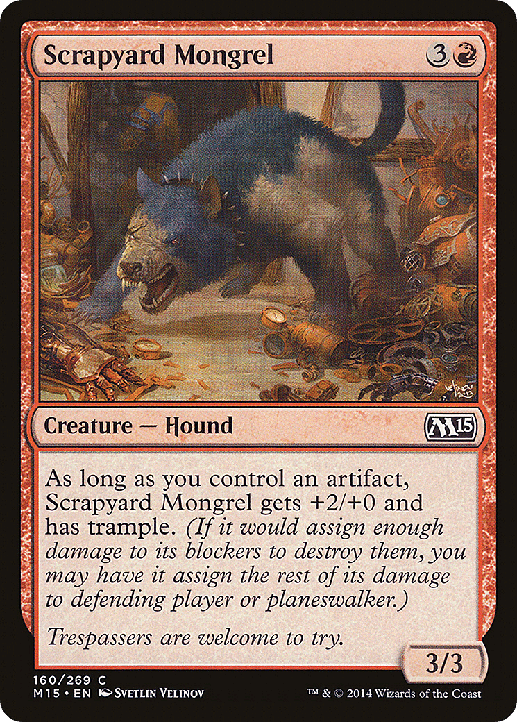 Scrapyard Mongrel — Magic 2015 — Magic: The Gathering