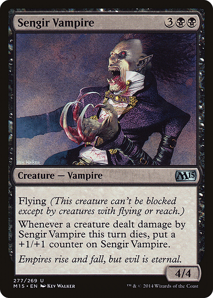 Sengir Vampire — Magic 2015 — Magic: The Gathering