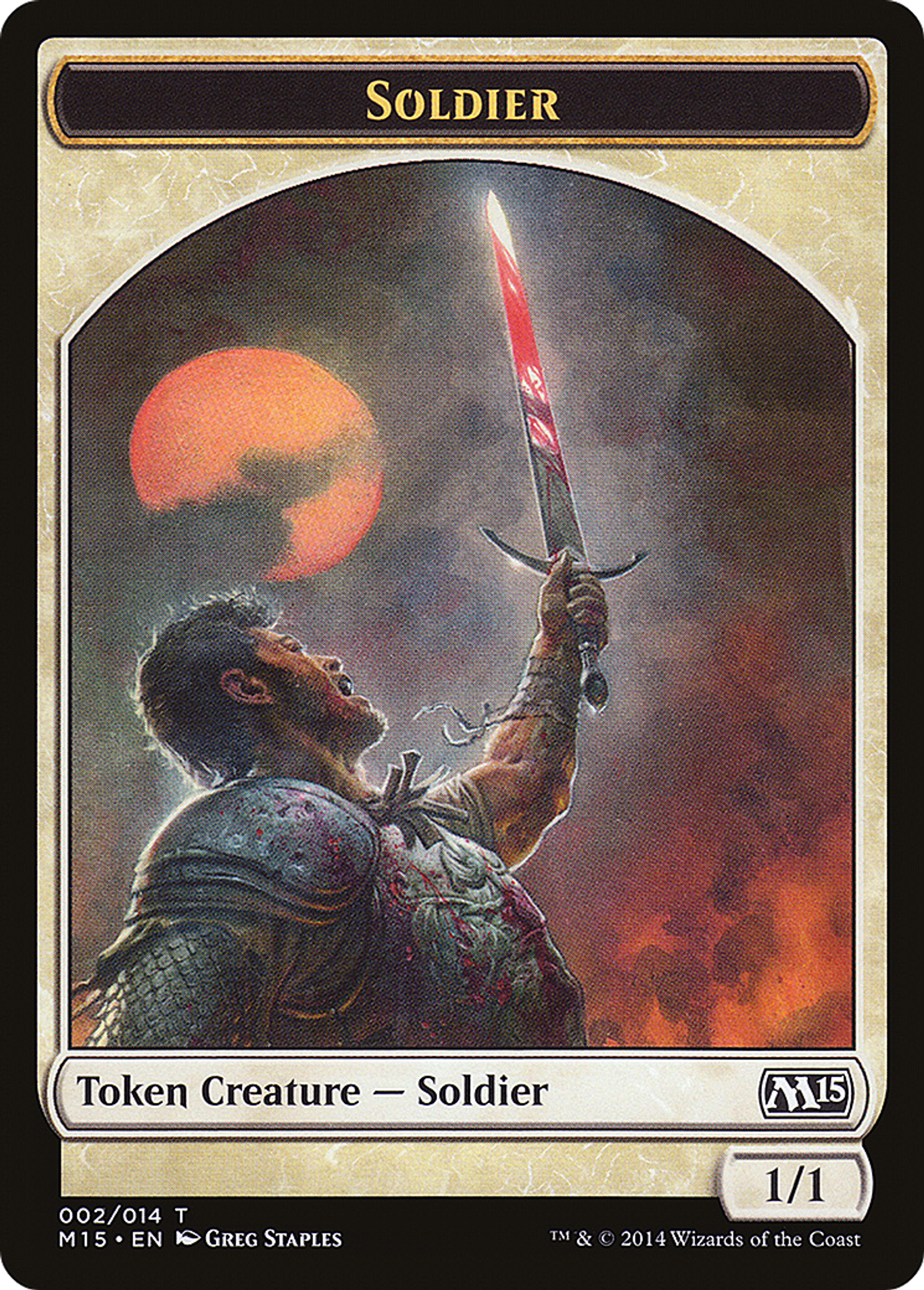 Soldier — Magic 2015 — Magic: The Gathering