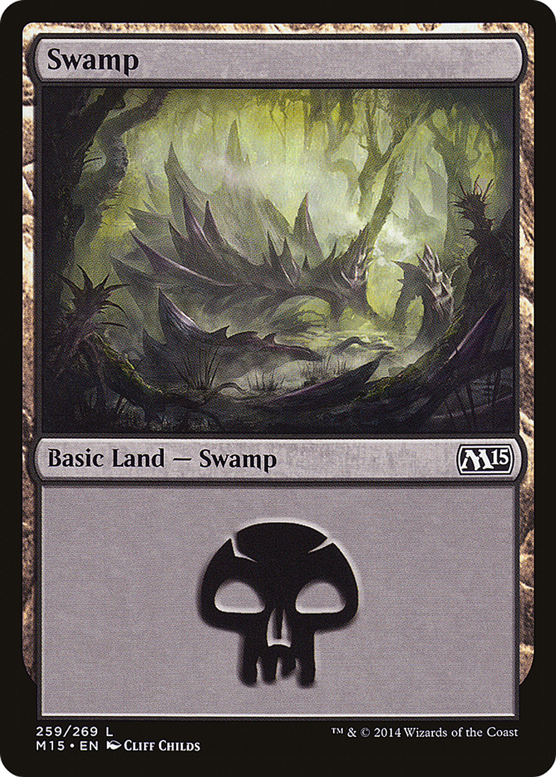 Swamp — Magic 2015 — Magic: The Gathering