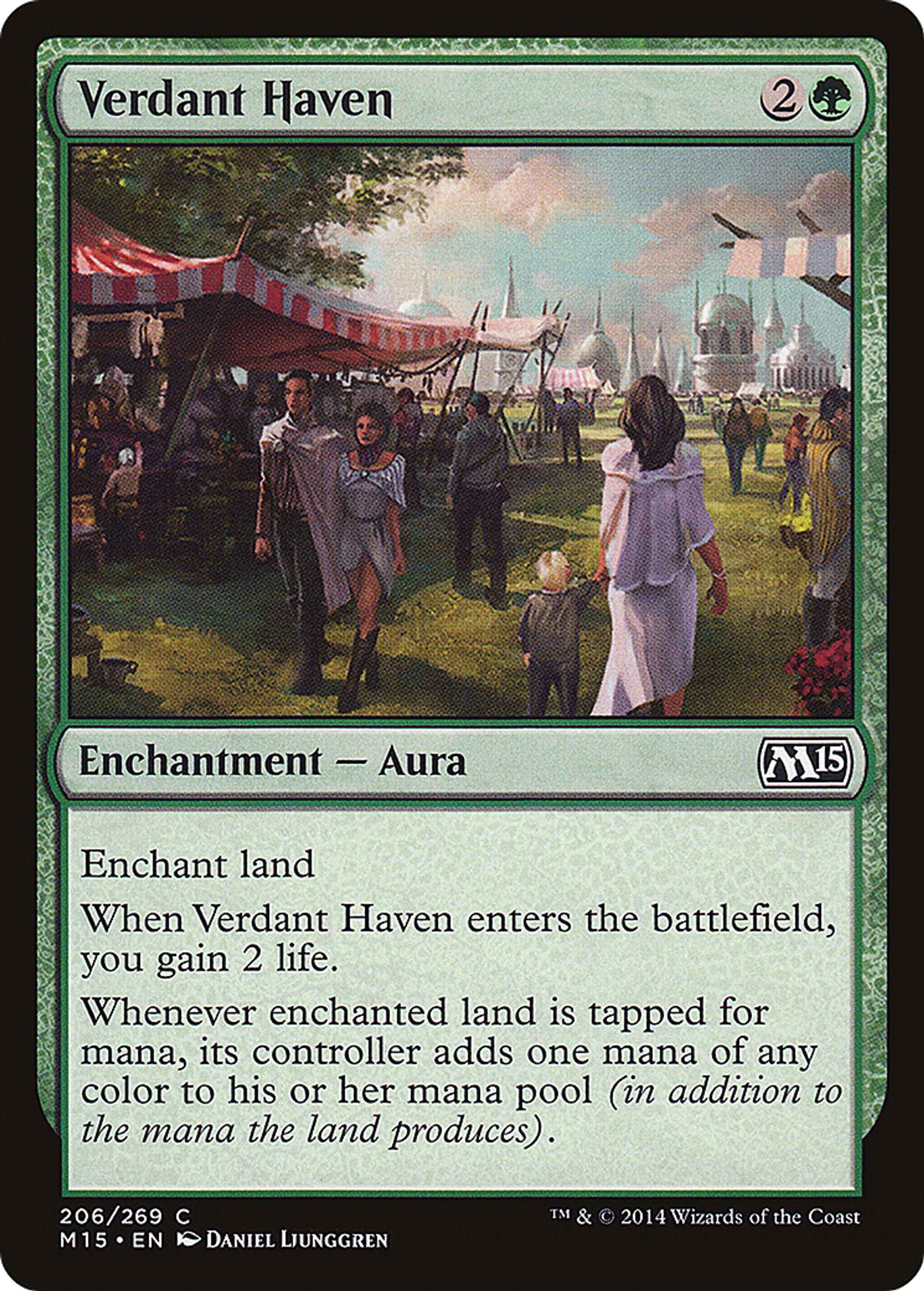 Verdant Haven — Magic 2015 — Magic: The Gathering
