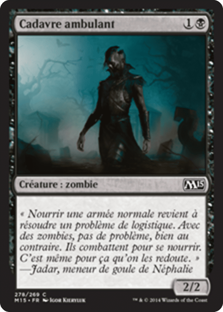Cadavre ambulant — Magic 2015 — Magic: The Gathering