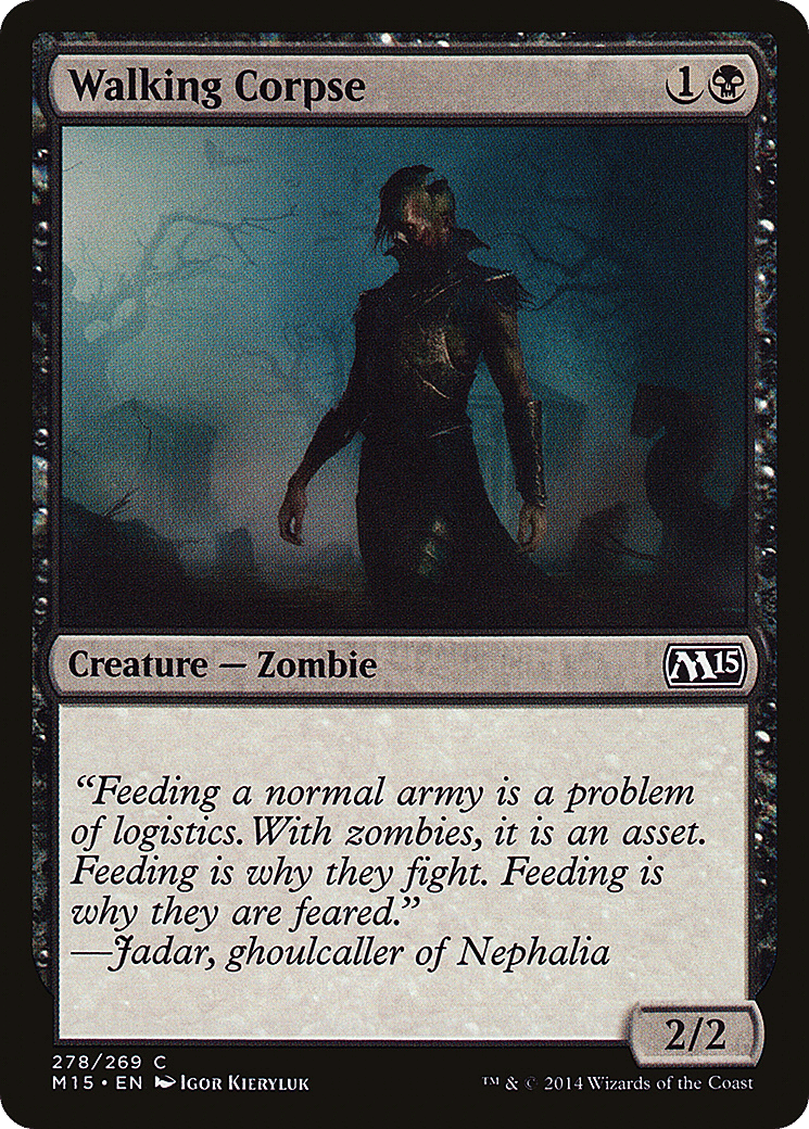 Walking Corpse — Magic 2015 — Magic: The Gathering