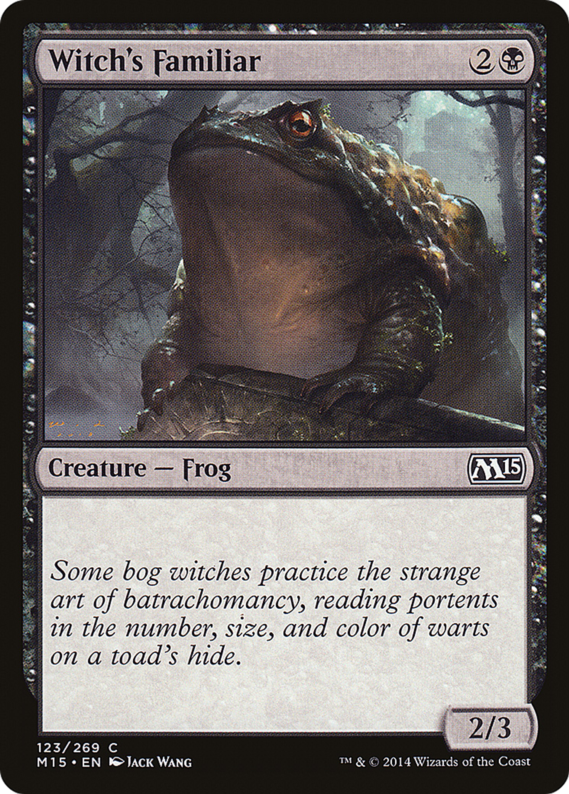 Witch's Familiar — Magic 2015 — Magic: The Gathering