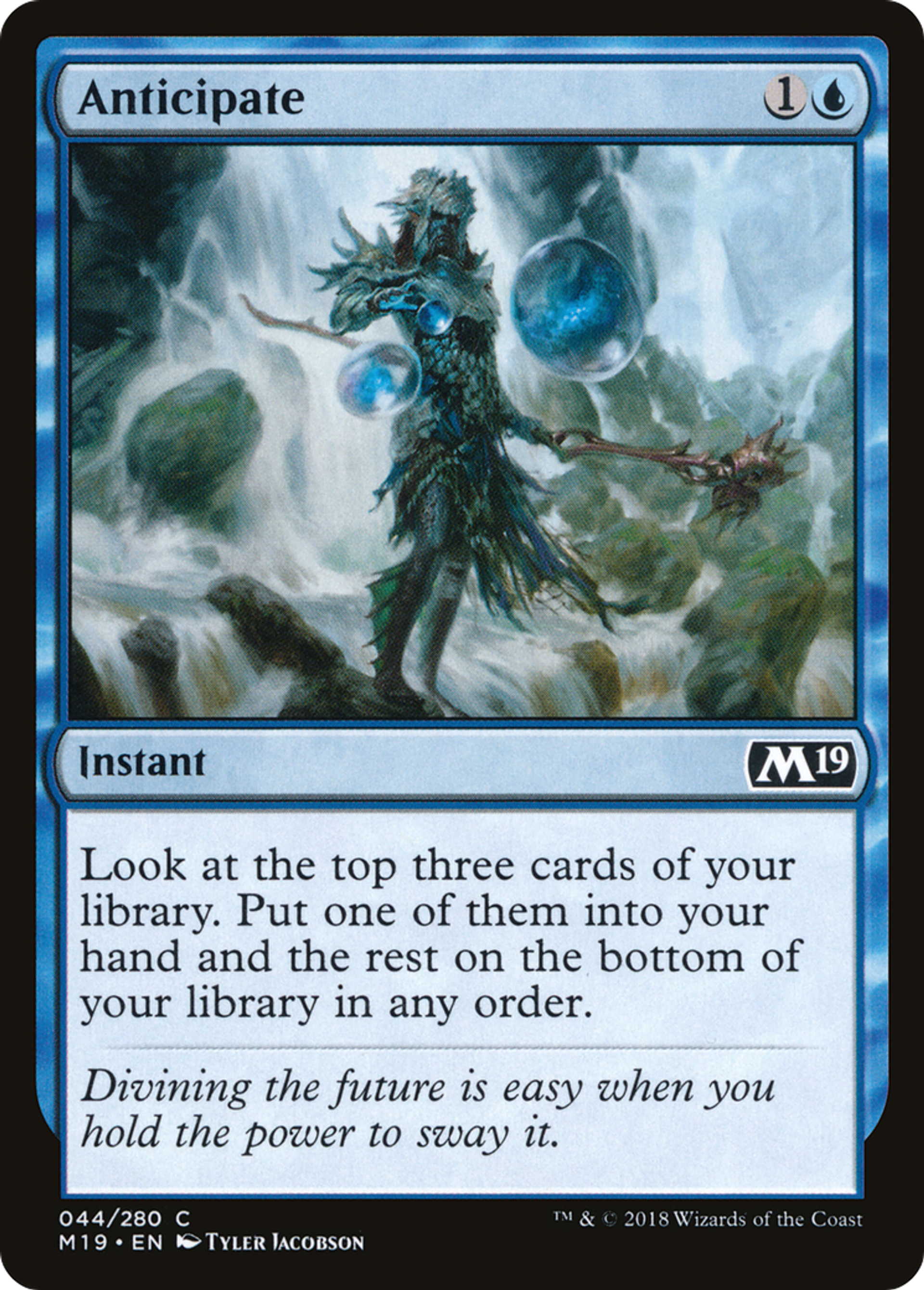 Anticipation — Core Set 2019 — Magic: The Gathering