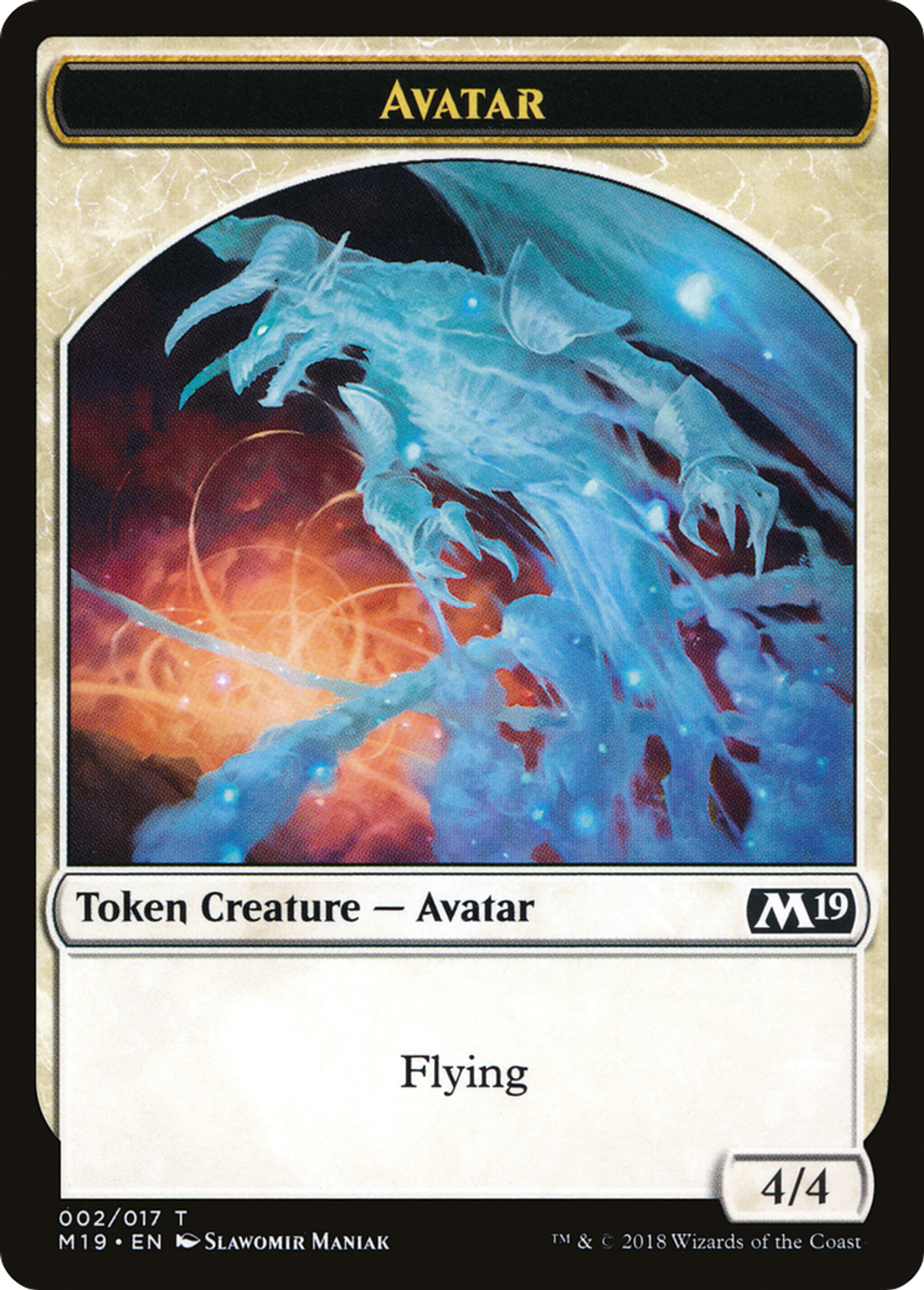 Avatar — Core Set 2019 — Magic: The Gathering
