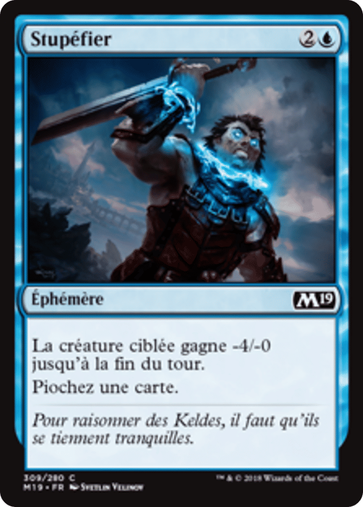 Stupéfier — Core Set 2019 — Magic: The Gathering