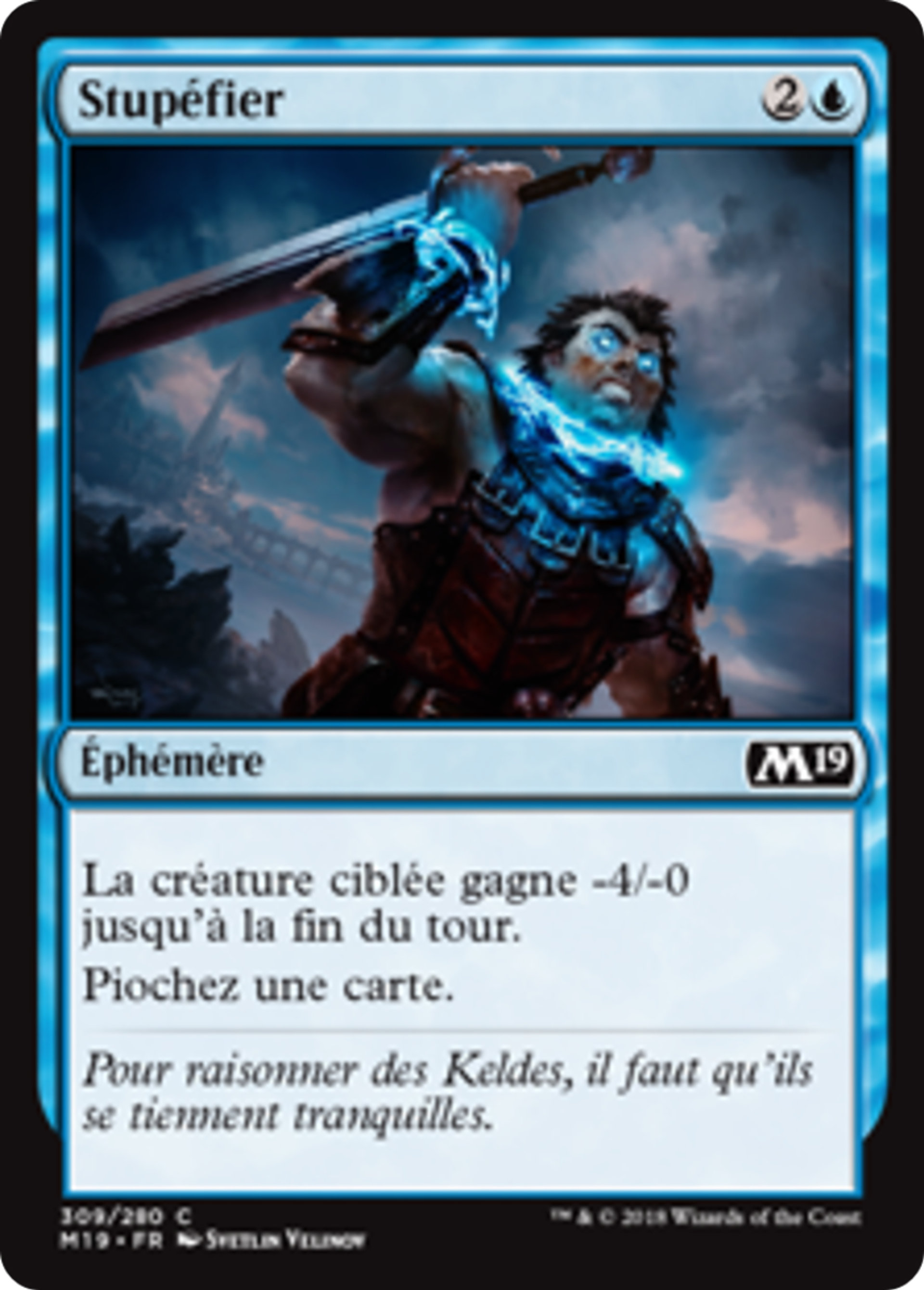 Stupéfier — Core Set 2019 — Magic: The Gathering