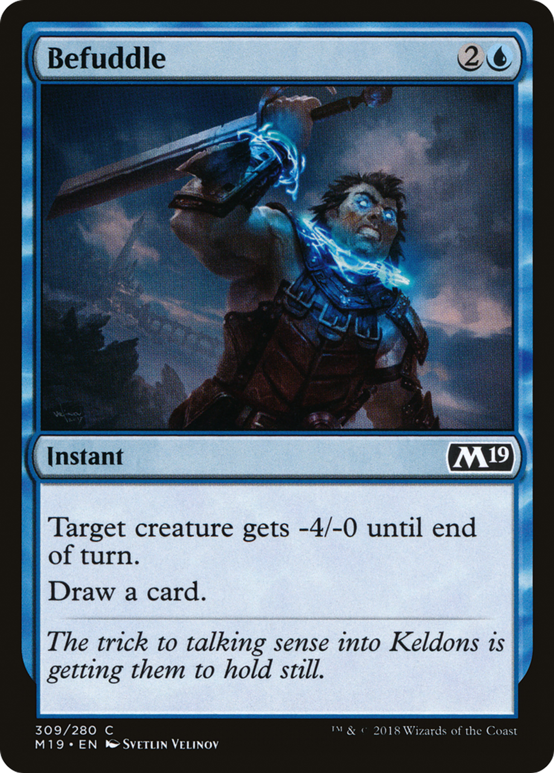 Befuddle — Core Set 2019 — Magic: The Gathering