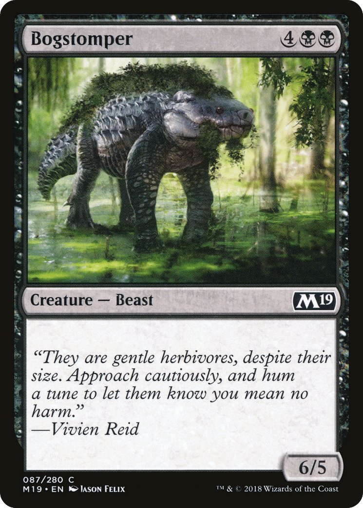 Bogstomper — Core Set 2019 — Magic: The Gathering