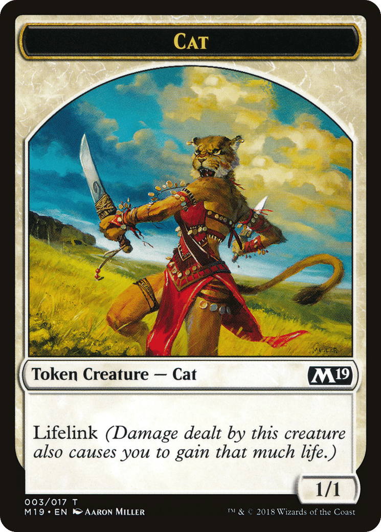 Cat — Core Set 2019 — Magic: The Gathering