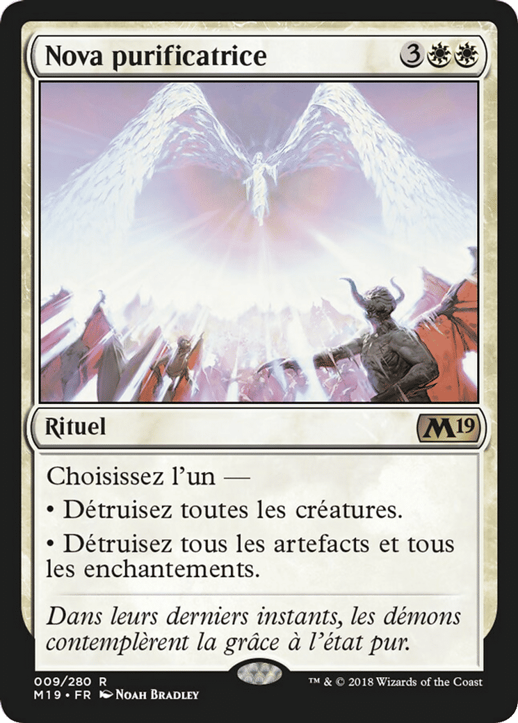 Nova purificatrice — Core Set 2019 — Magic: The Gathering
