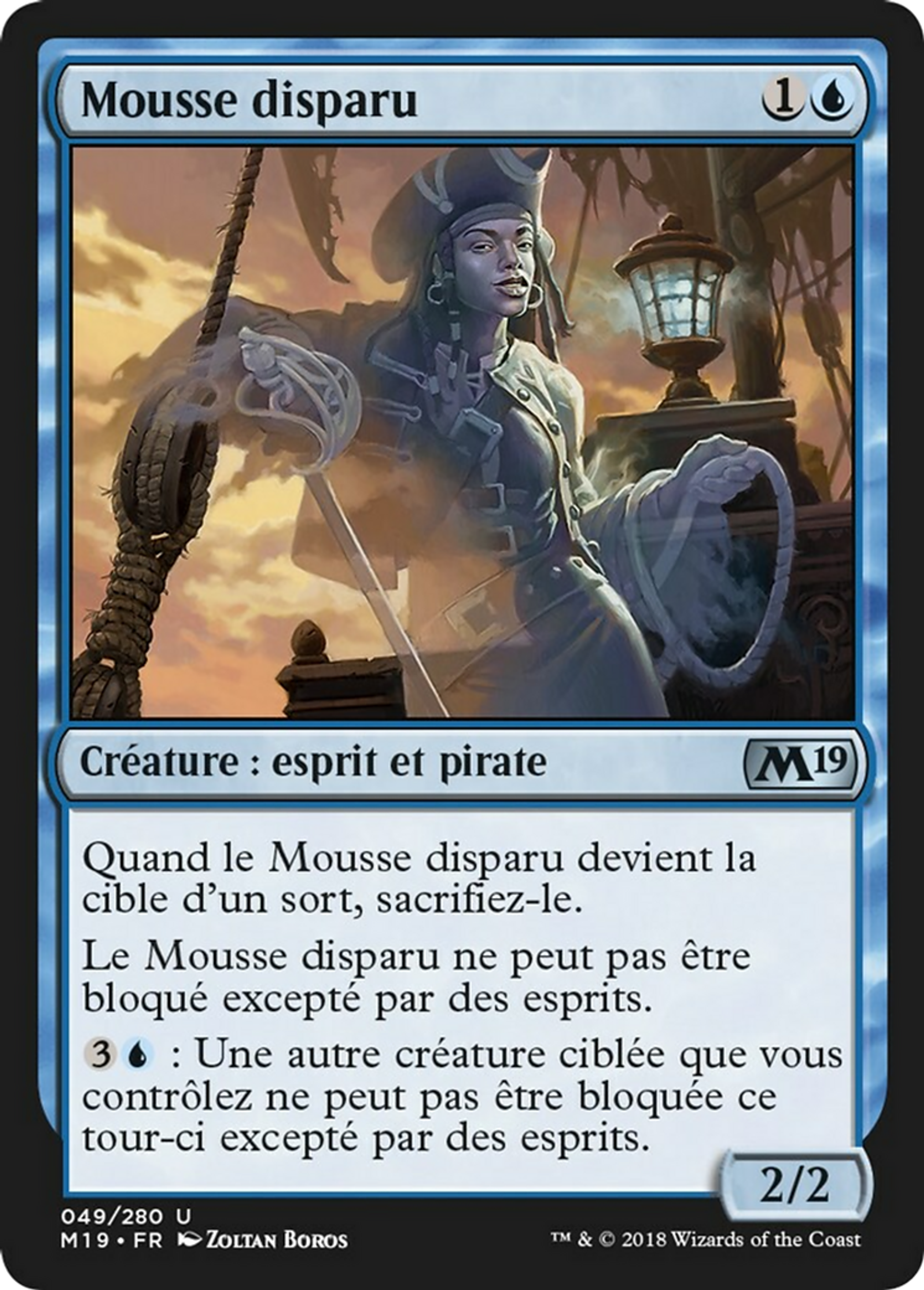 Mousse disparu — Core Set 2019 — Magic: The Gathering