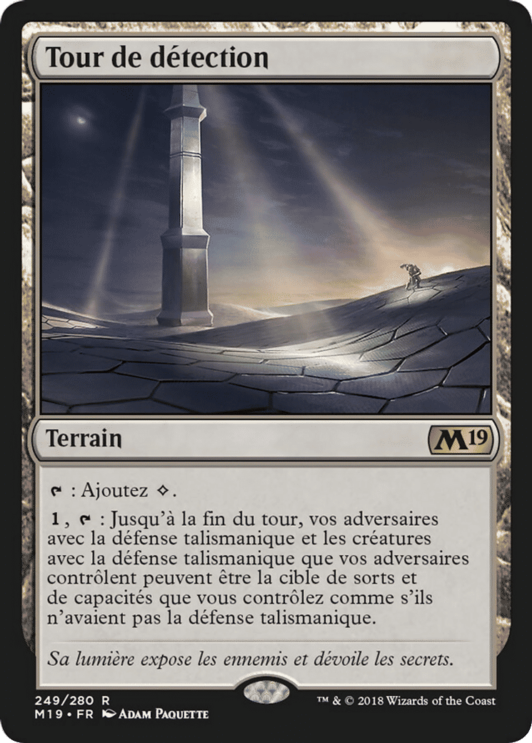 Tour de détection — Core Set 2019 — Magic: The Gathering