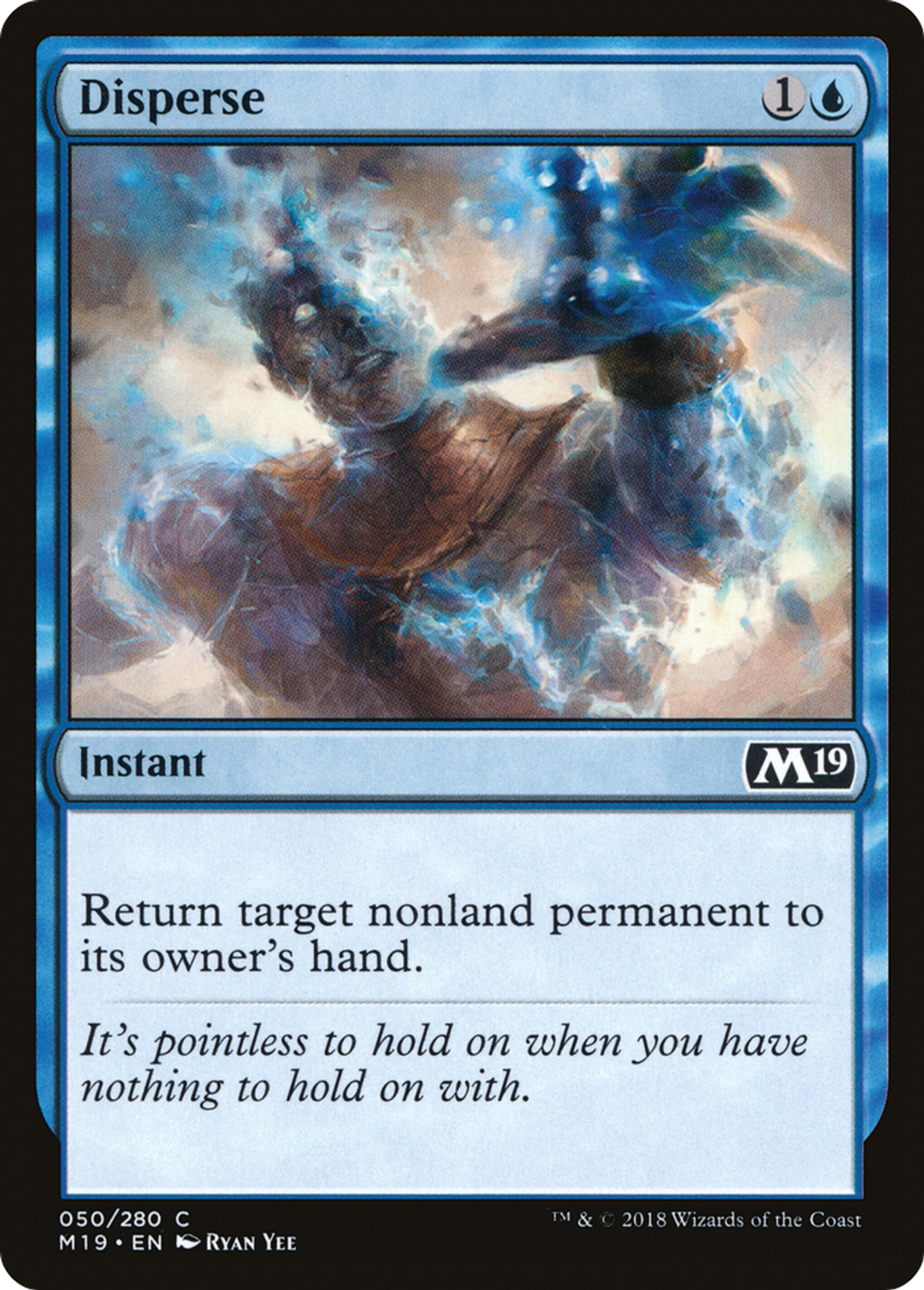 Disperse — Core Set 2019 — Magic: The Gathering