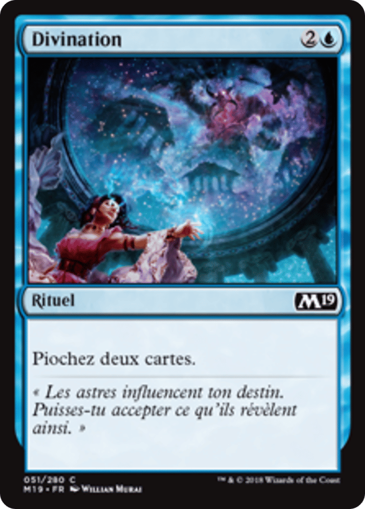 Divination — Core Set 2019 — Magic: The Gathering