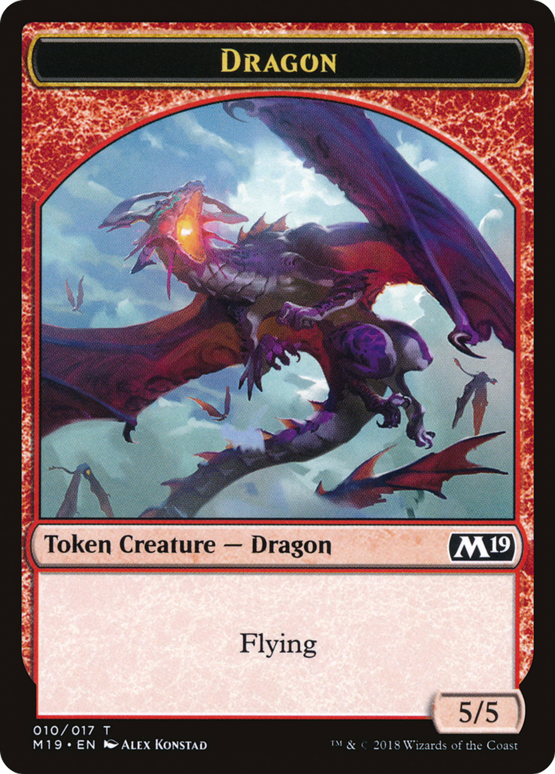 Dragon — Core Set 2019 — Magic: The Gathering