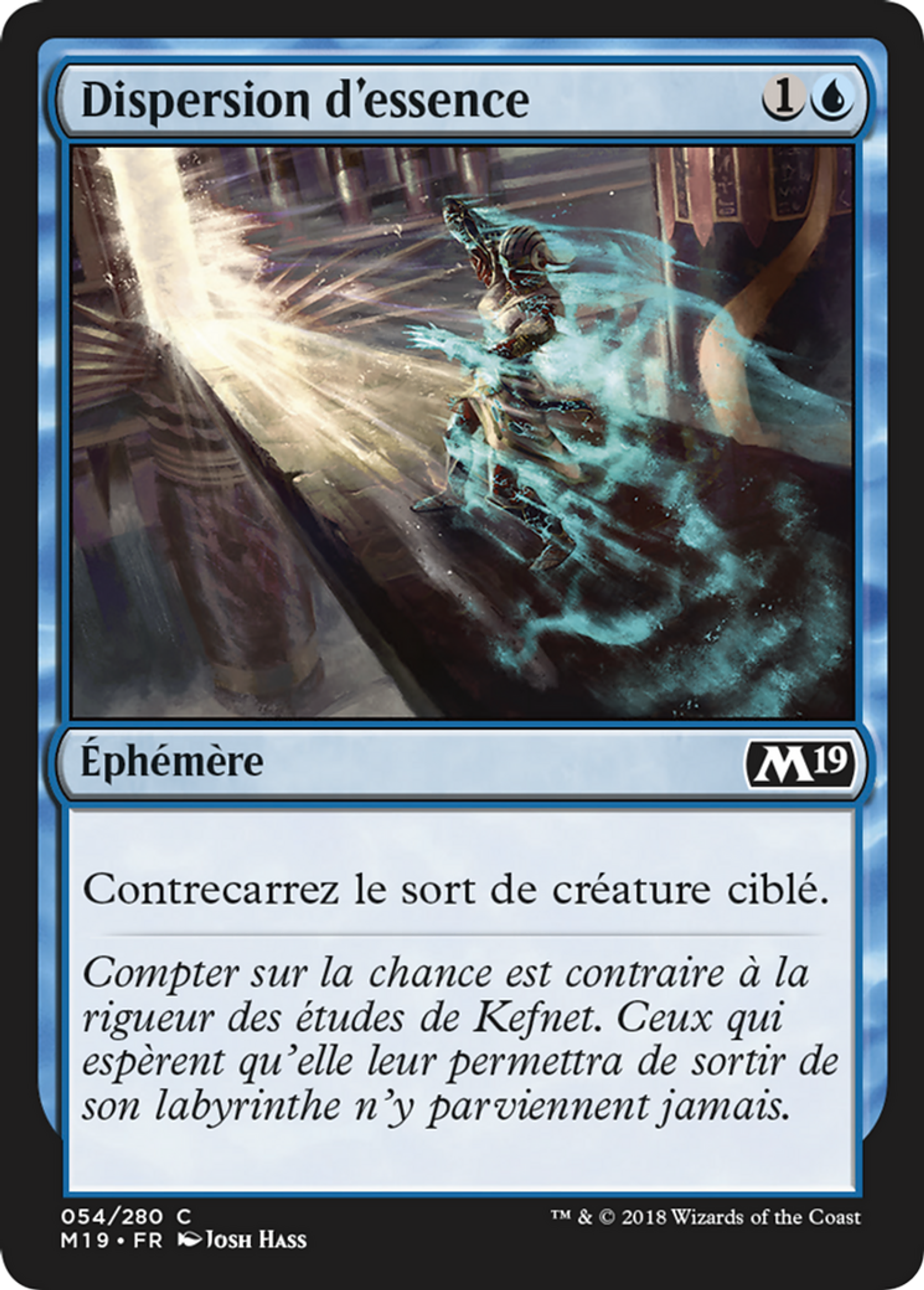 Dispersion d'essence — Core Set 2019 — Magic: The Gathering