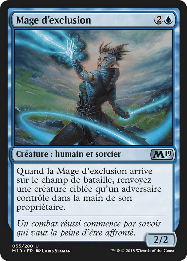 Mage d'exclusion — Core Set 2019 — Magic: The Gathering