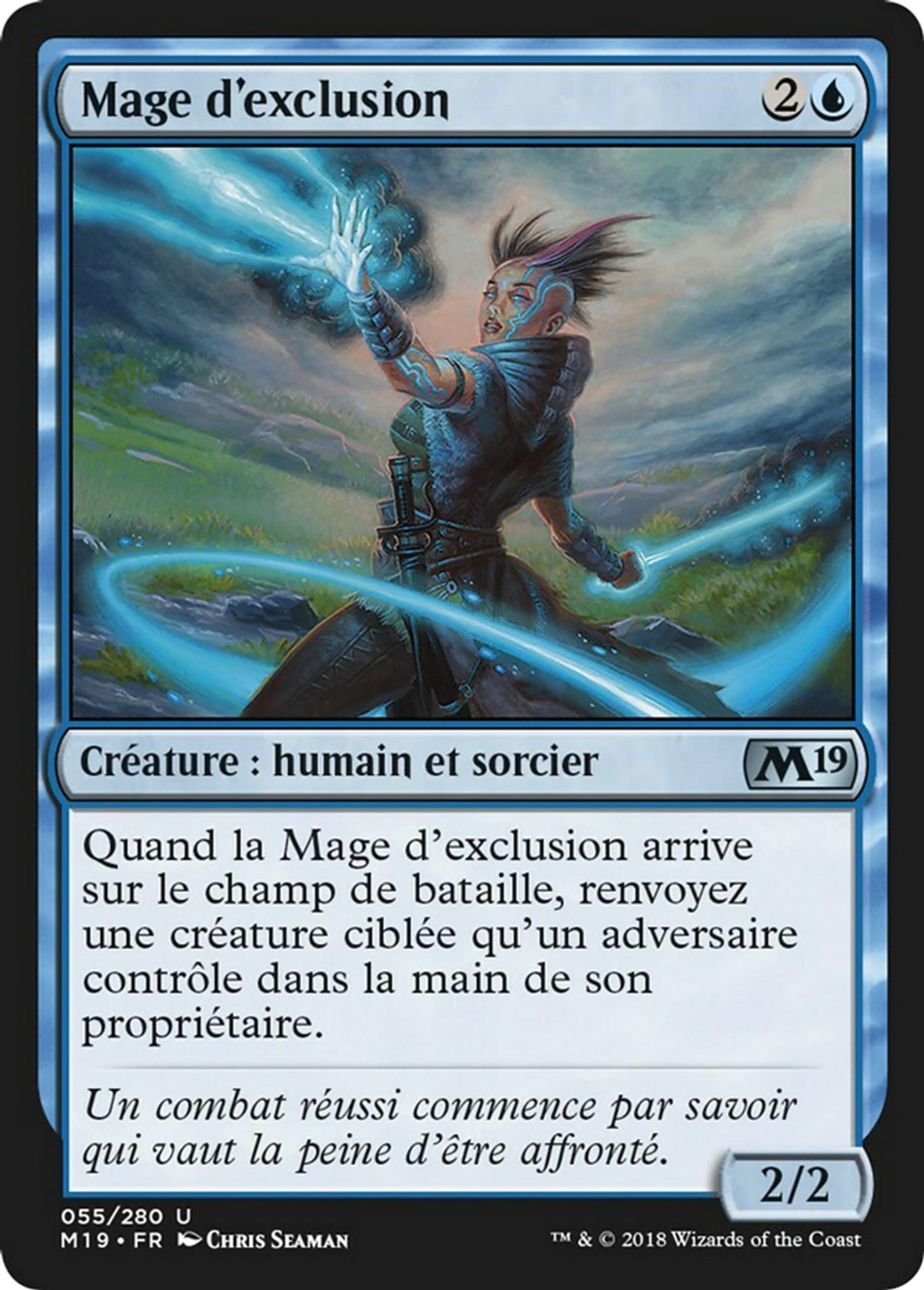 Mage d'exclusion — Core Set 2019 — Magic: The Gathering