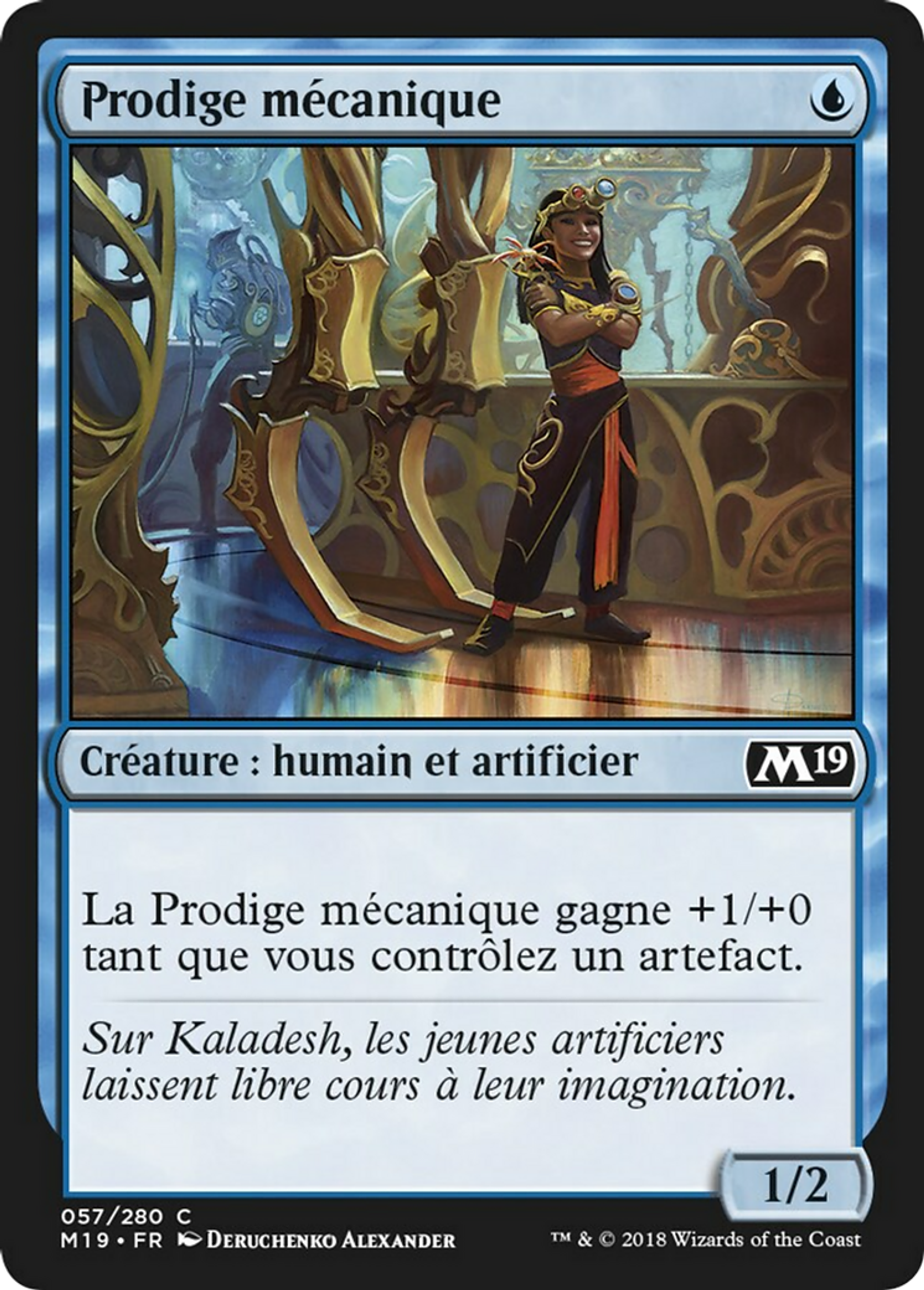 Prodige mécanique — Core Set 2019 — Magic: The Gathering