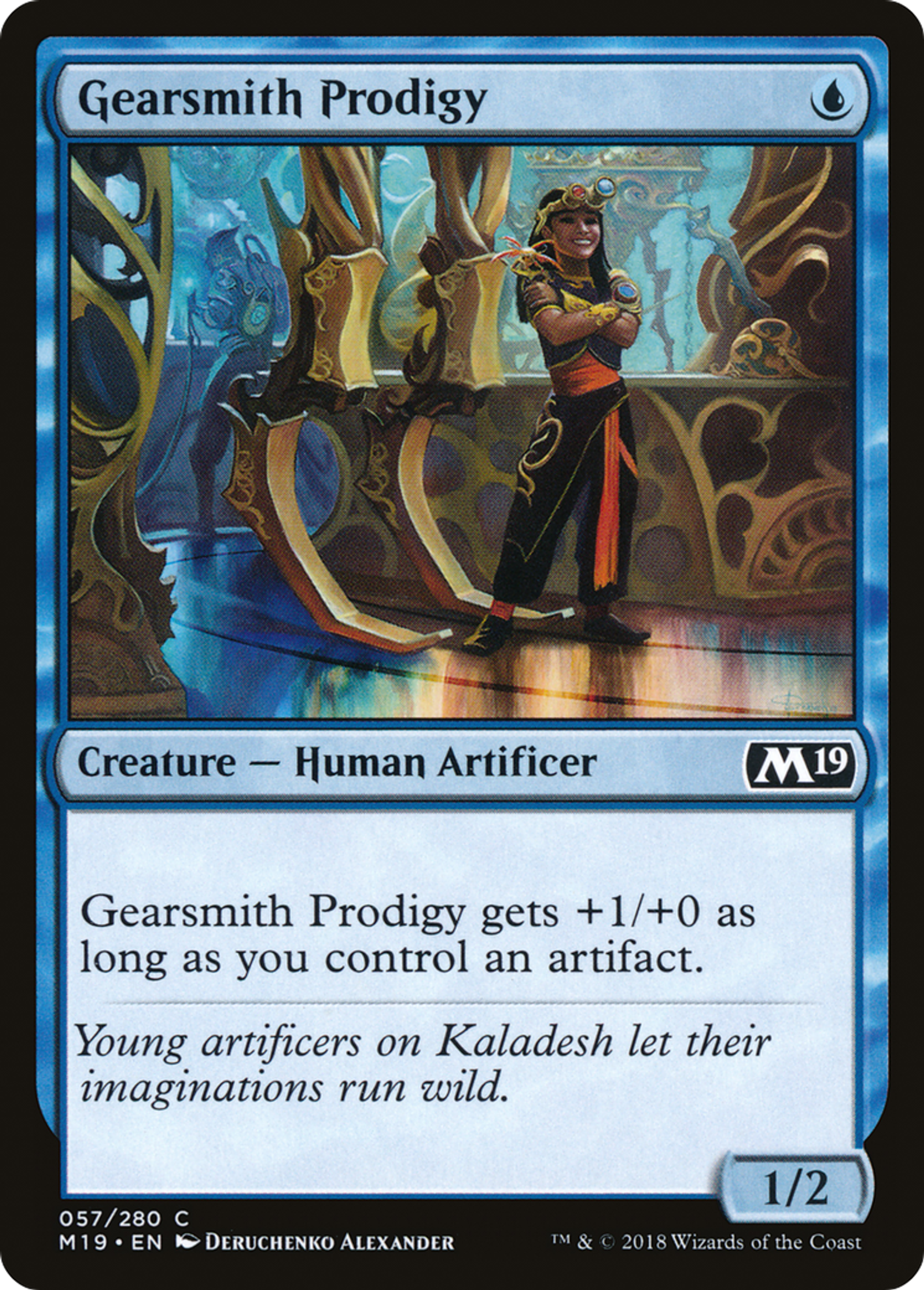 Gearsmith Prodigy — Core Set 2019 — Magic: The Gathering