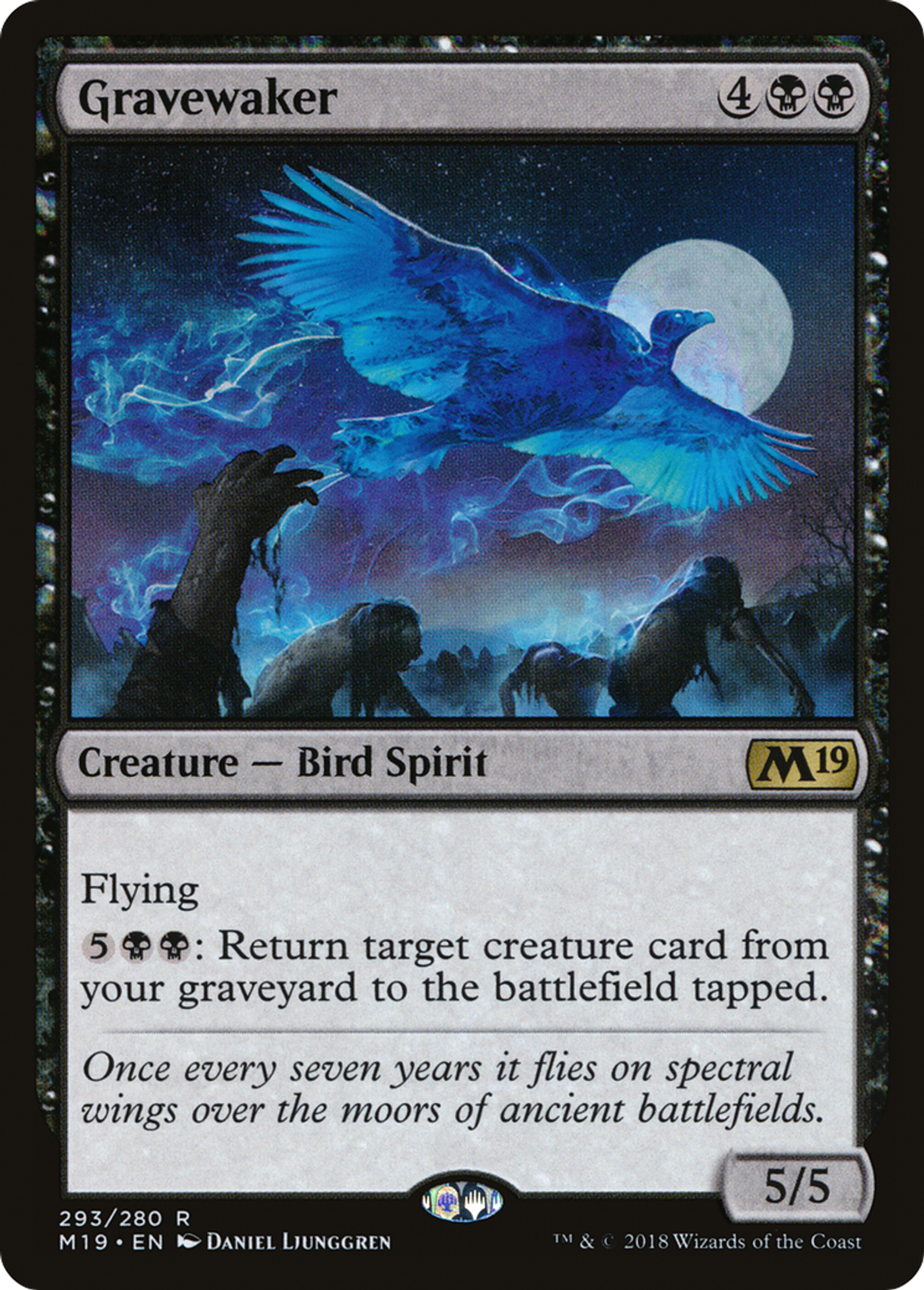 Gravewaker — Core Set 2019 — Magic: The Gathering